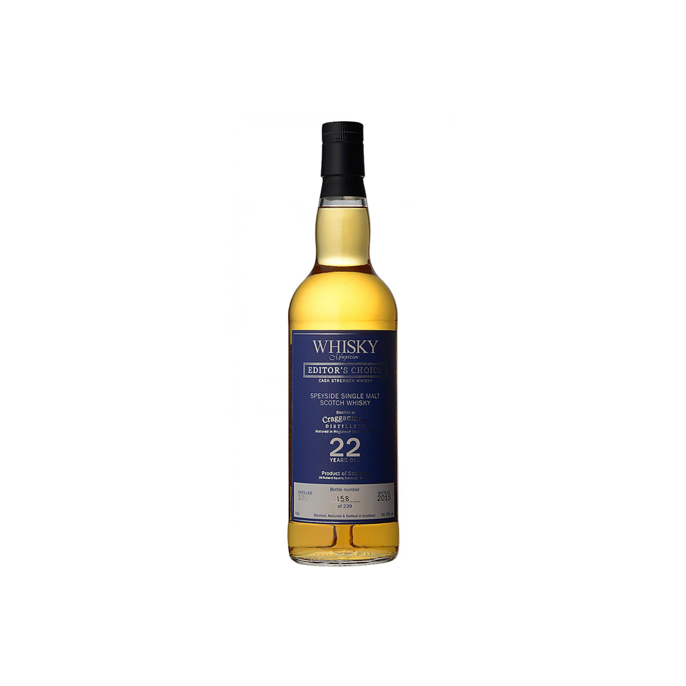 Cragganmore 1992 22 Years Single Malt Whisky