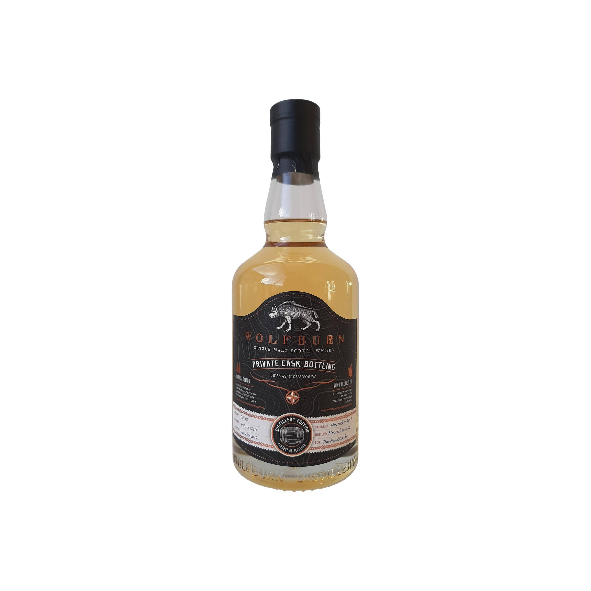 Wolfburn 2017 4 Years Single Malt Whisky