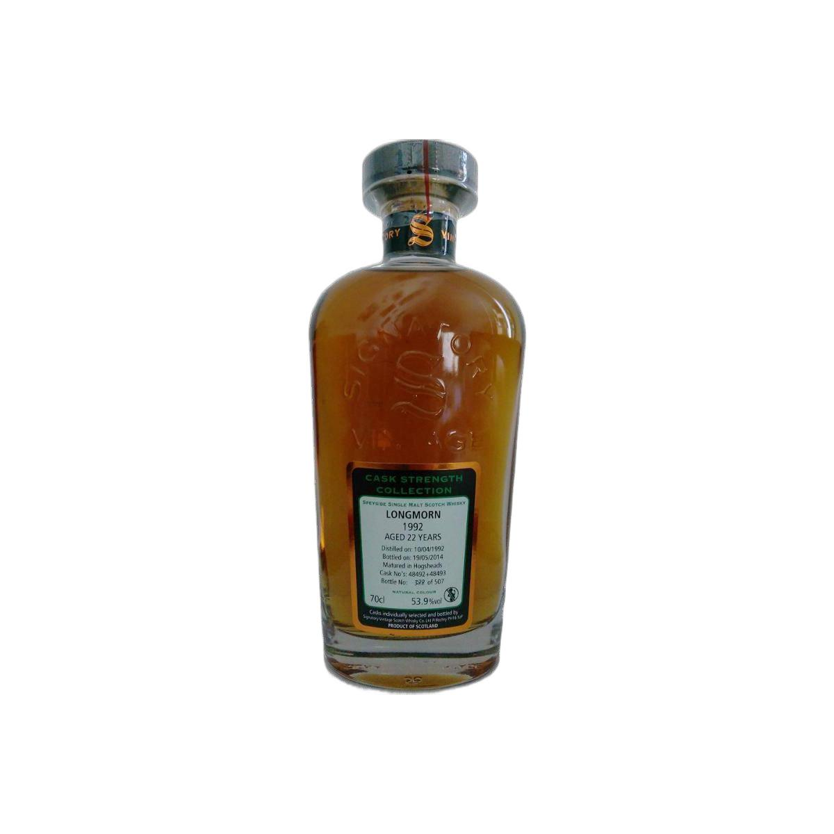 Longmorn Cask Strength Collection 1992 22 Years Single Malt Whisky