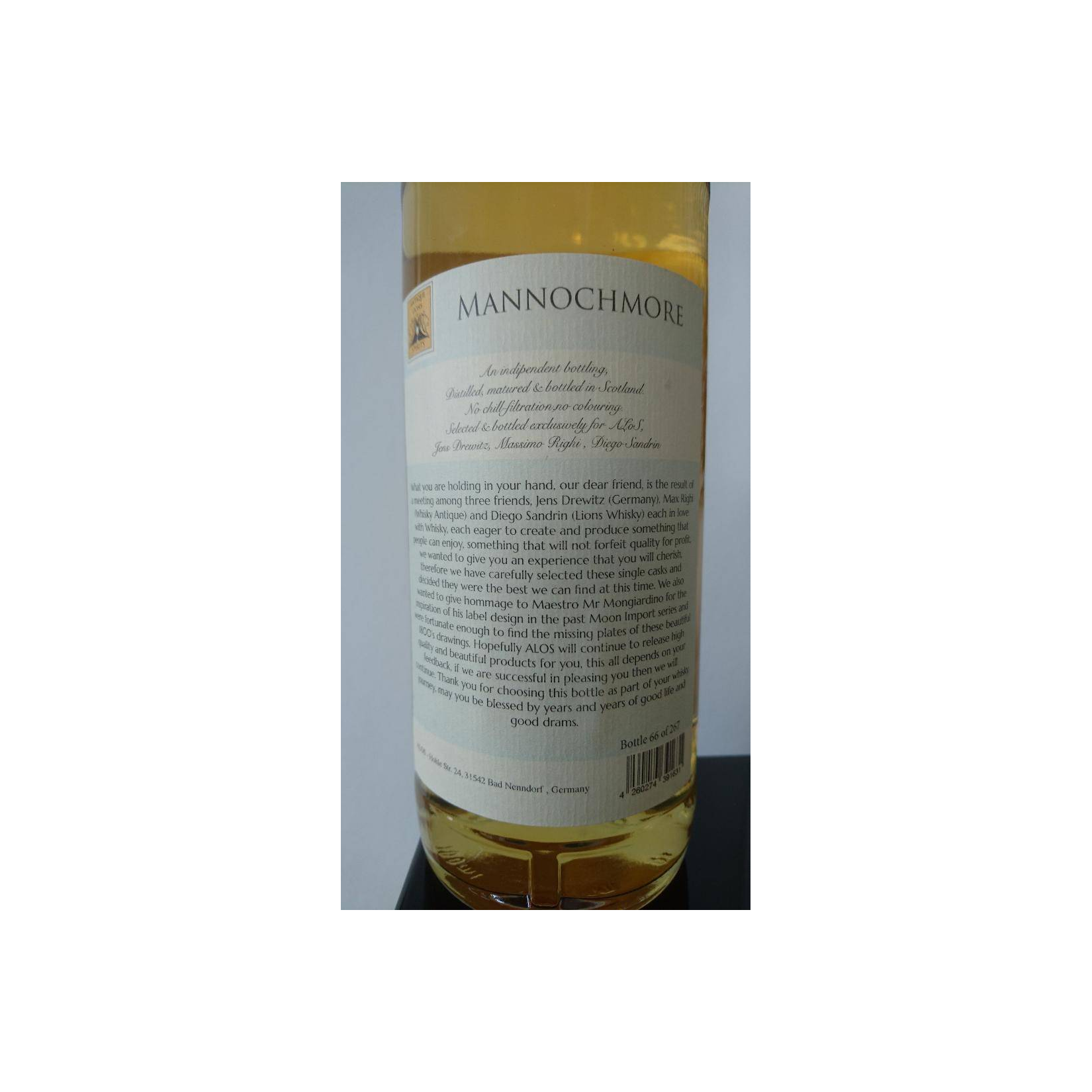 Mannochmore 1988 28 Years Single Malt Whisky 3