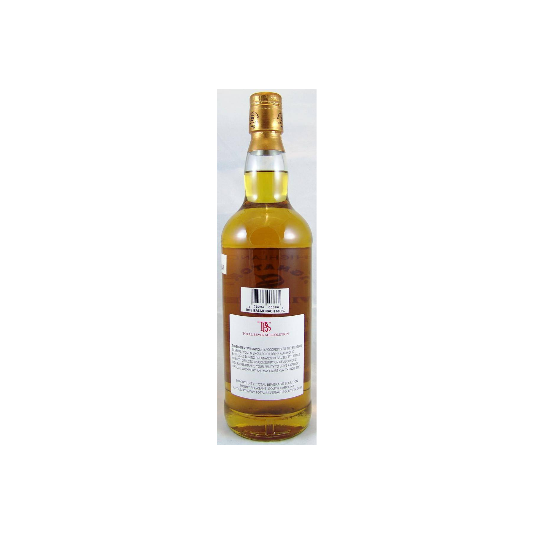 Balmenach 1988 25 Years Single Malt Whisky 2