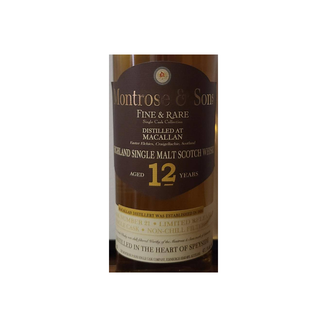 The Macallan 12 Years Single Malt Whisky