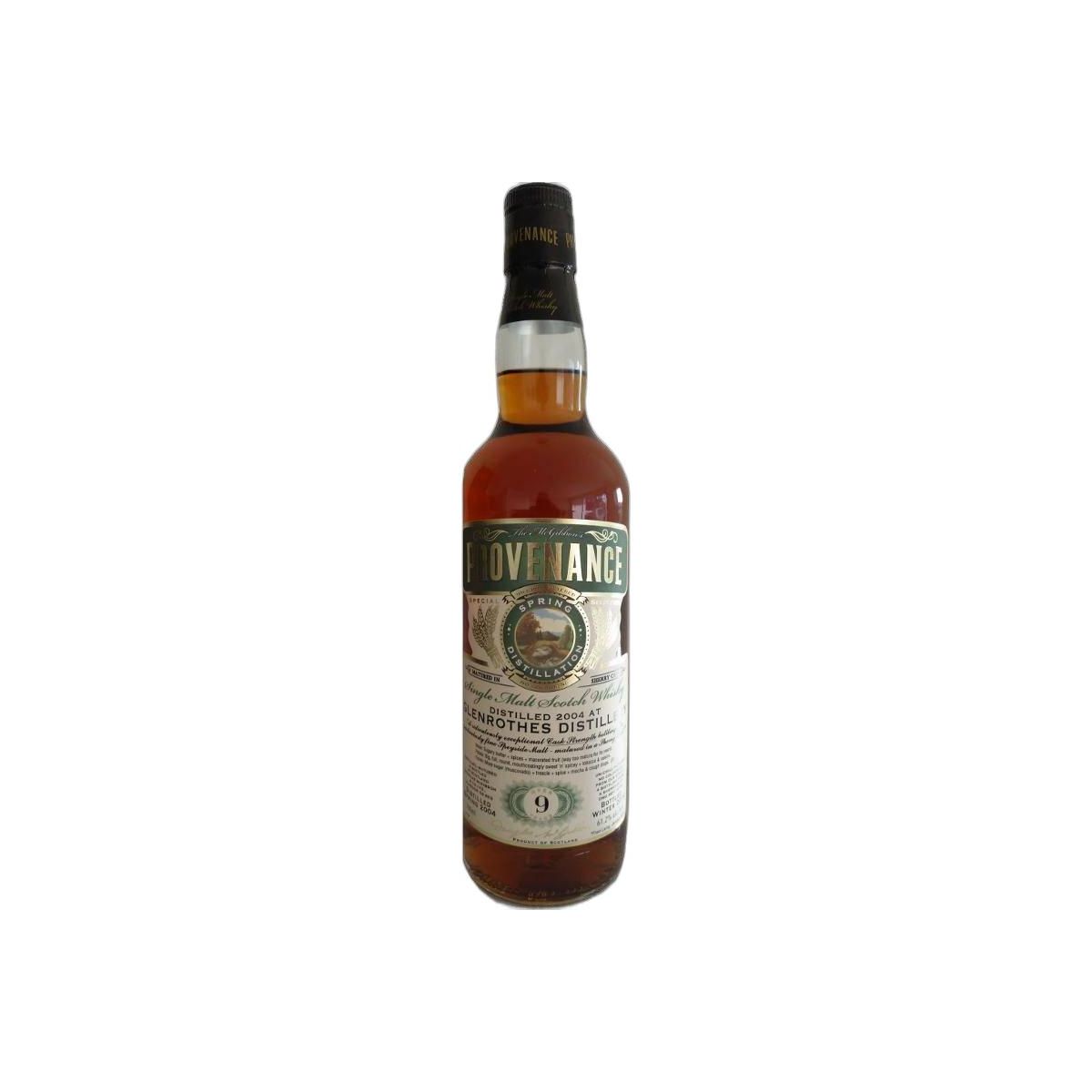 The Glenrothes McGibbon's Provenance 2004 9 Years Single Malt Whisky