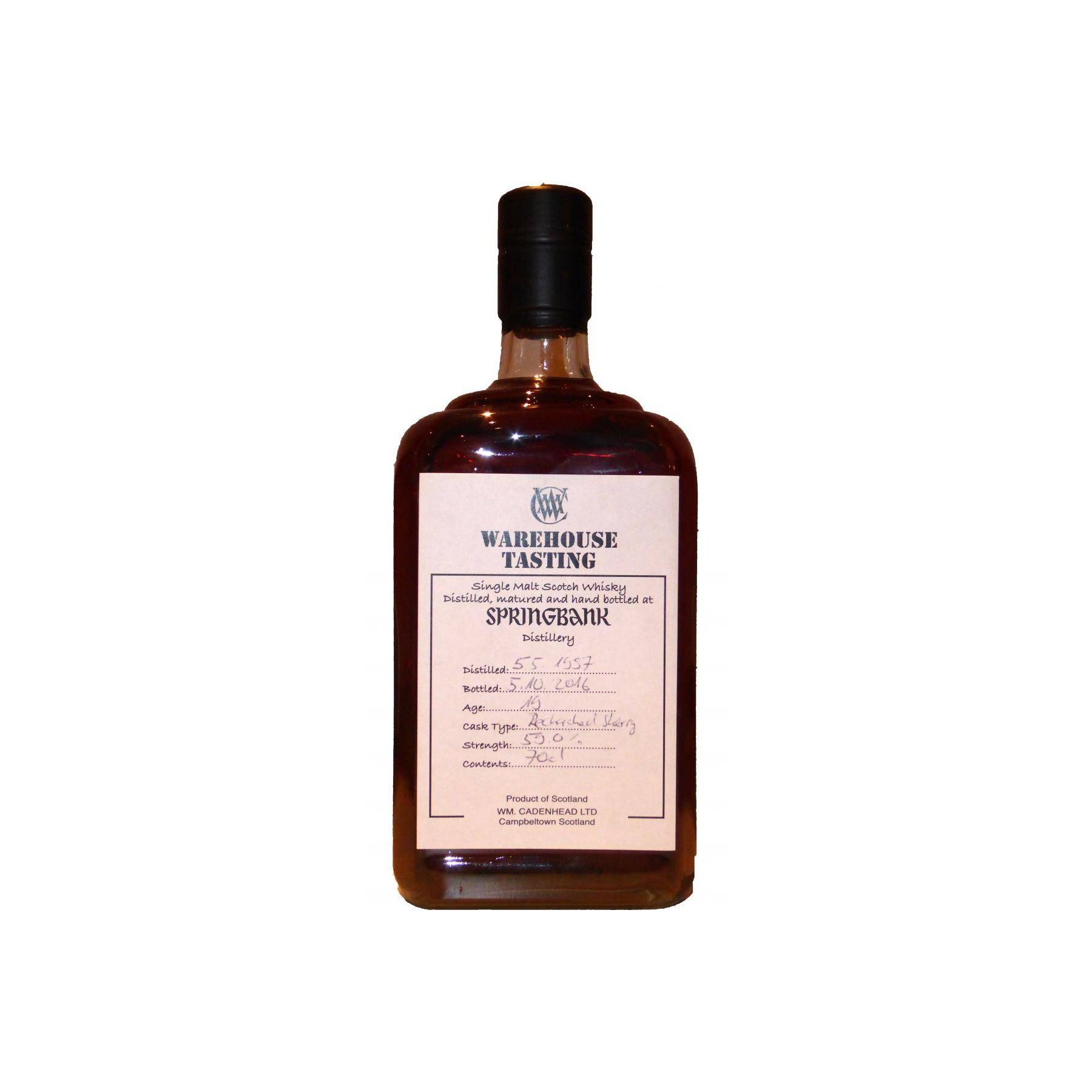Springbank 1997 19 Years Single Malt Whisky