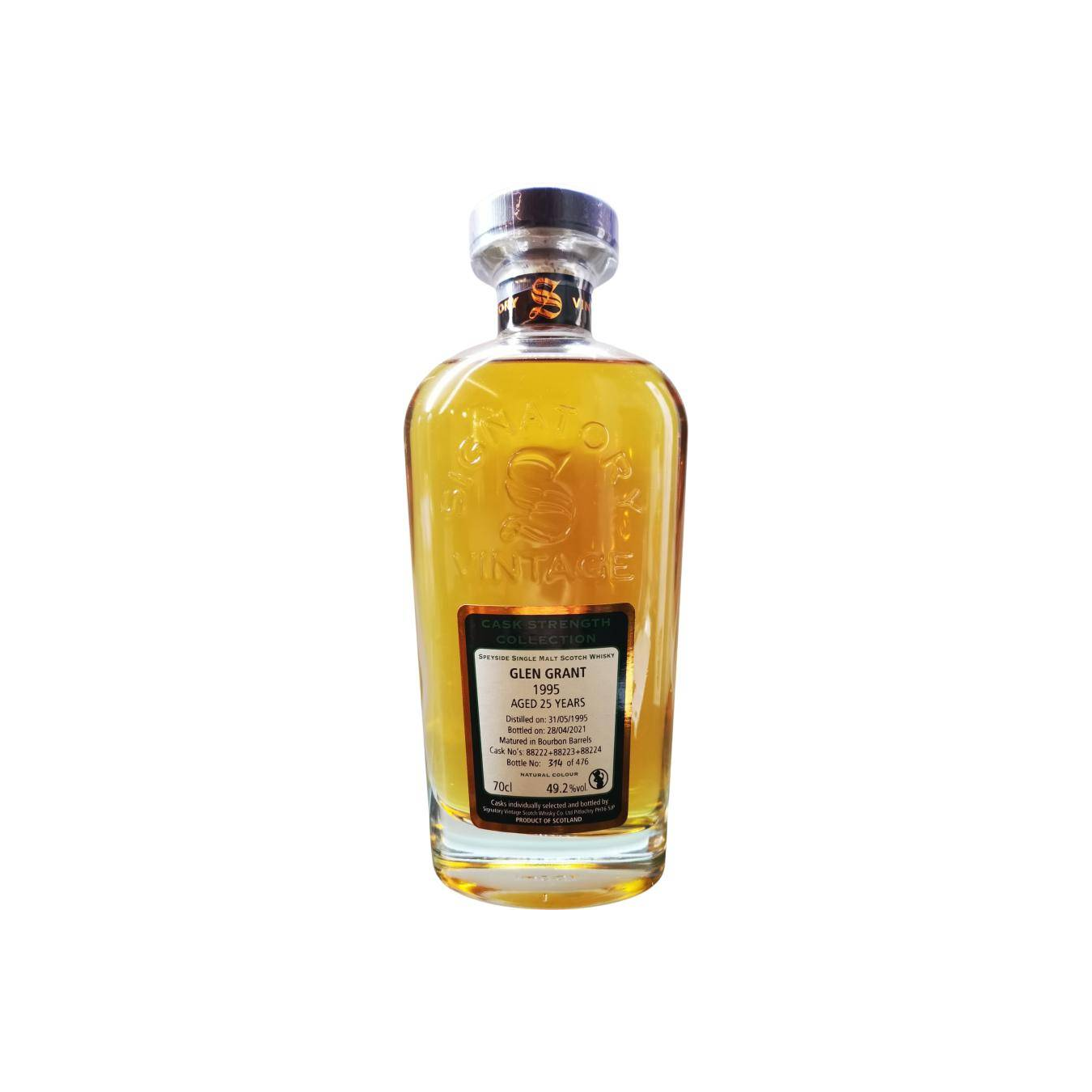 Glen Grant Cask Strength Collection 1995 25 Years Single Malt Whisky