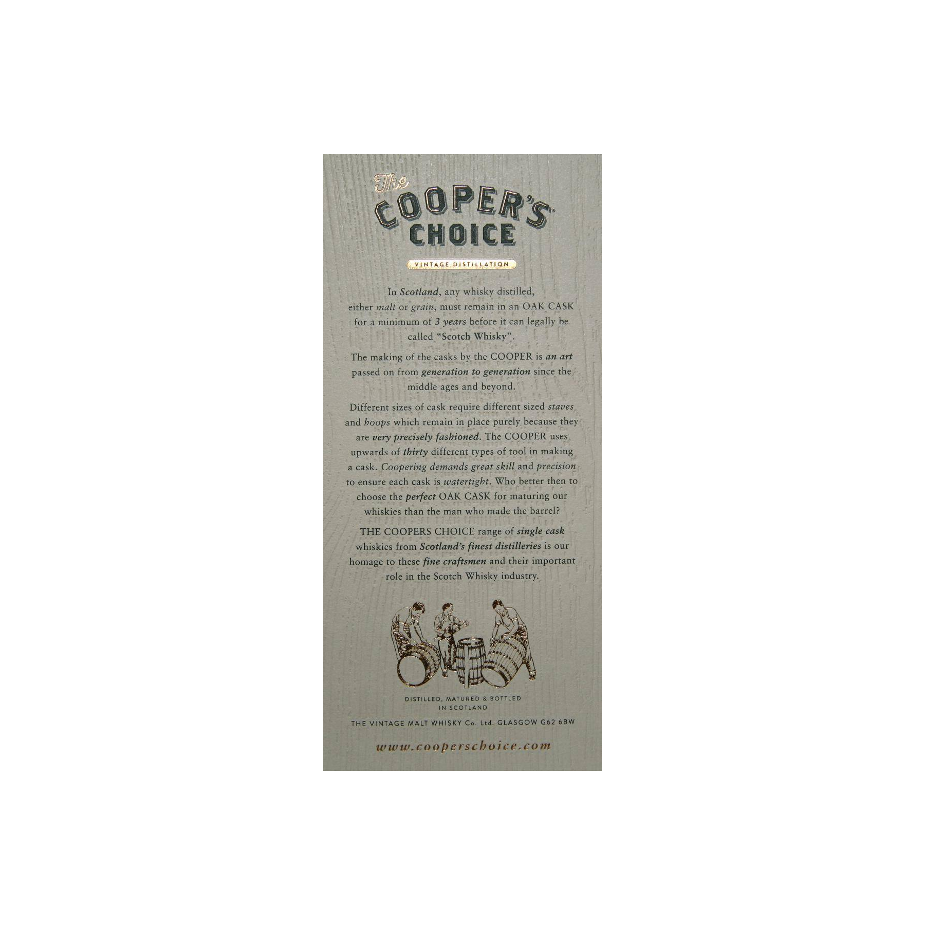 Lochside The Cooper's Choice 1964 48 Years Single Grain Whisky 3