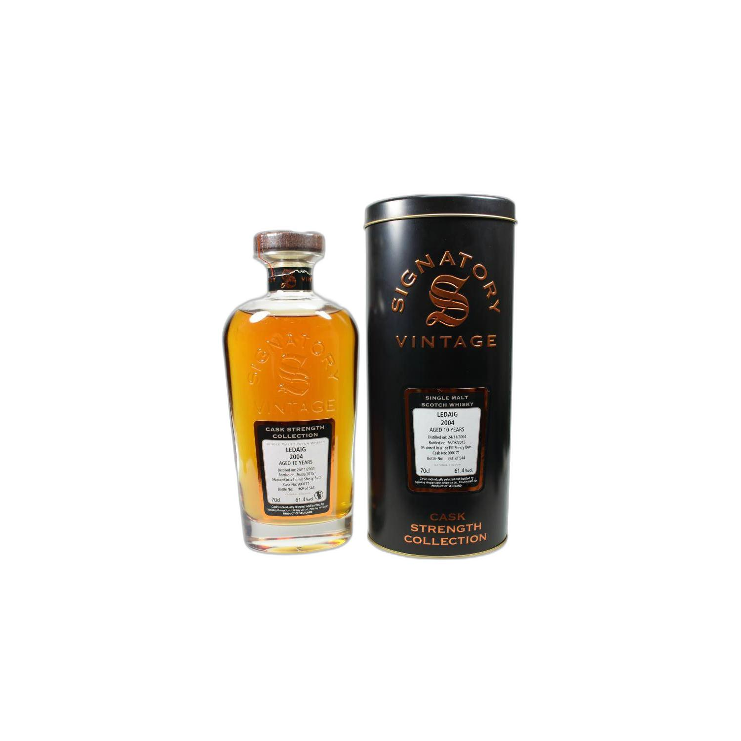 Tobermory Cask Strength Collection 2004 10 Years Single Malt Whisky 2