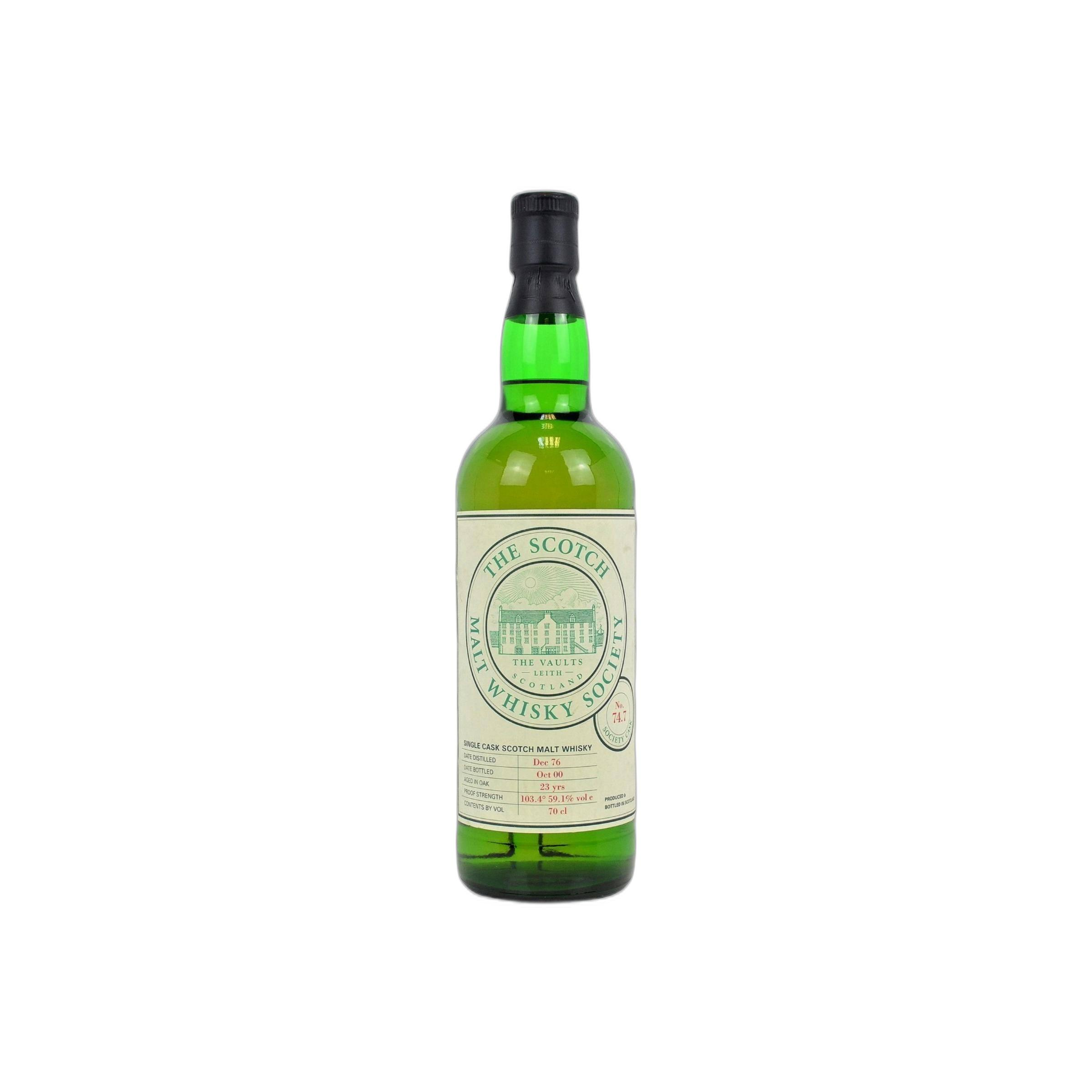 The Scotch Malt Whisky Society 1976 23 Years Single Malt Whisky