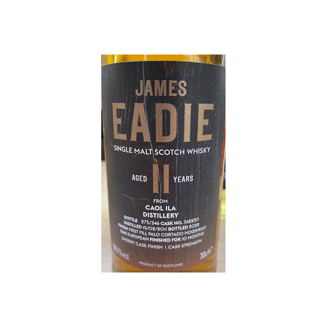 Caol Ila 2011 11 Years Single Malt Whisky 3