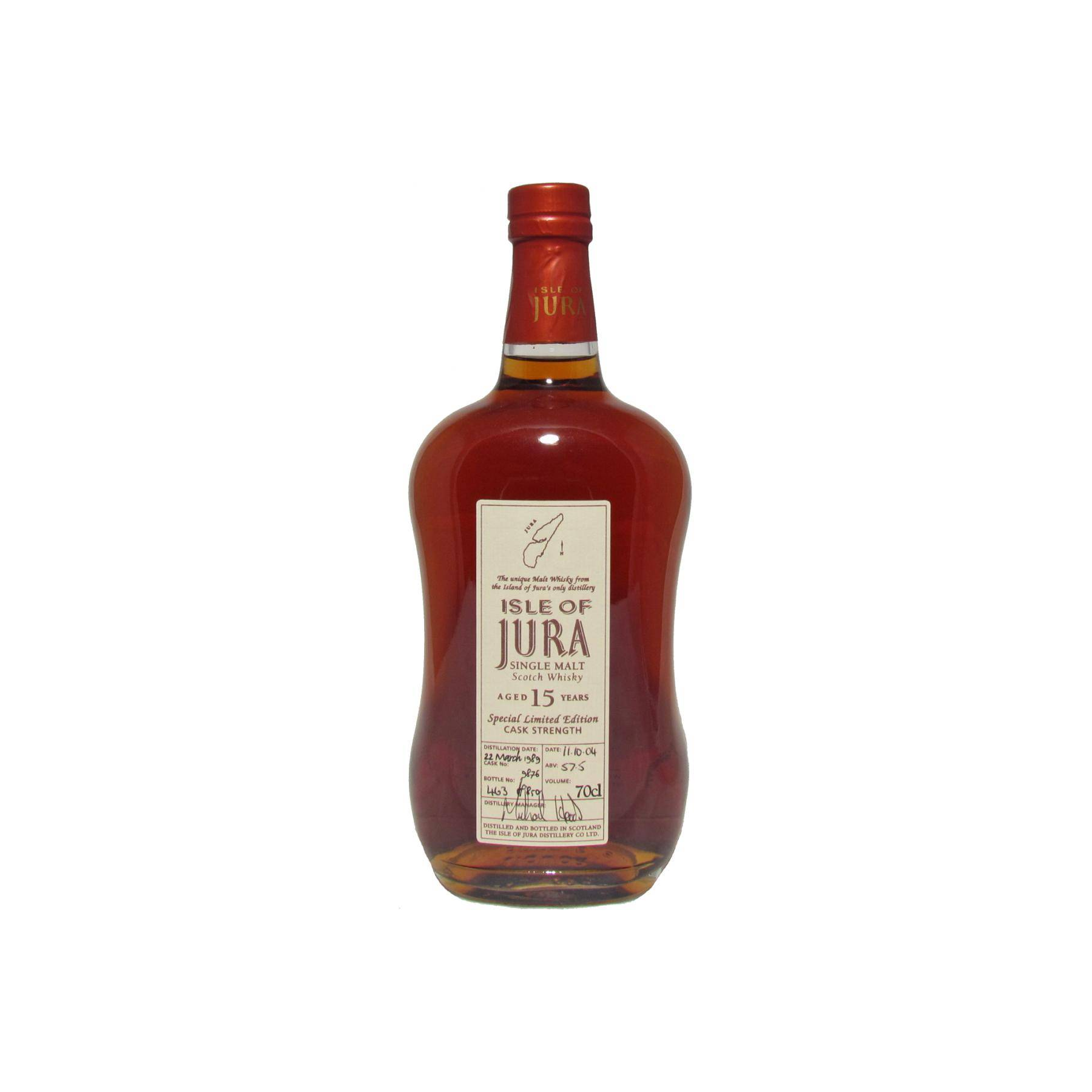 Jura 1989 15 Years Single Malt Whisky