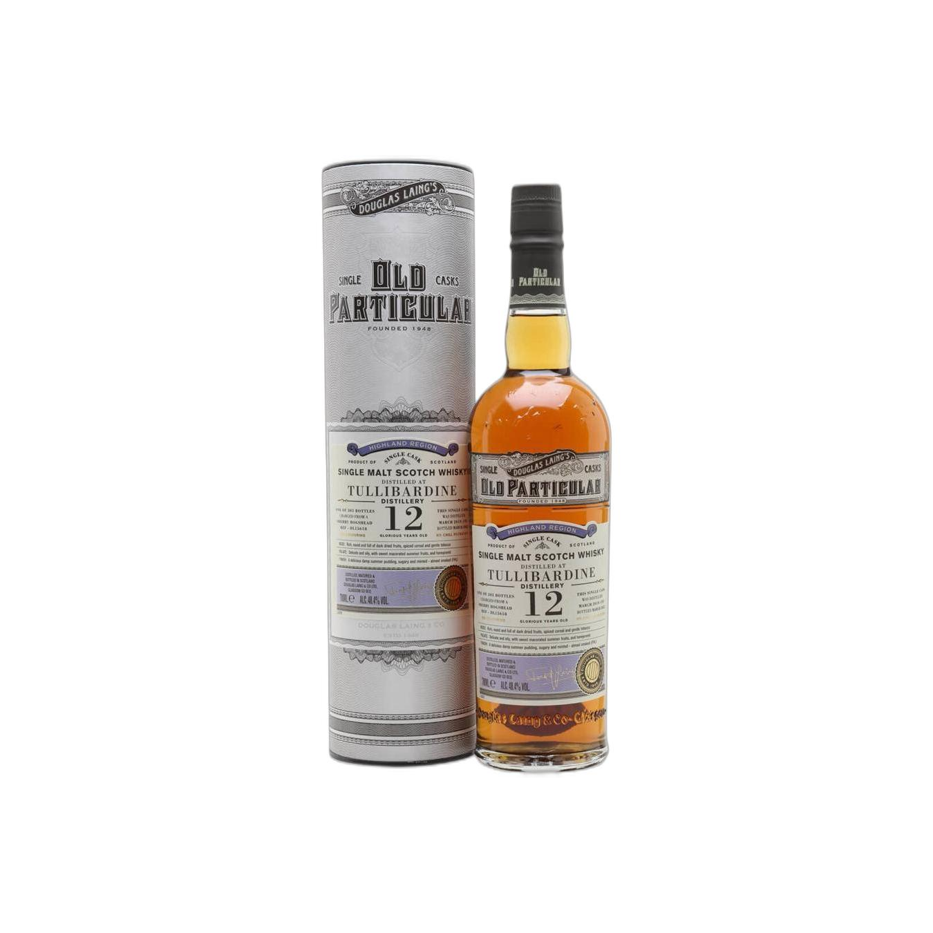 Tullibardine Old Particular 2010 12 Years Single Malt Whisky