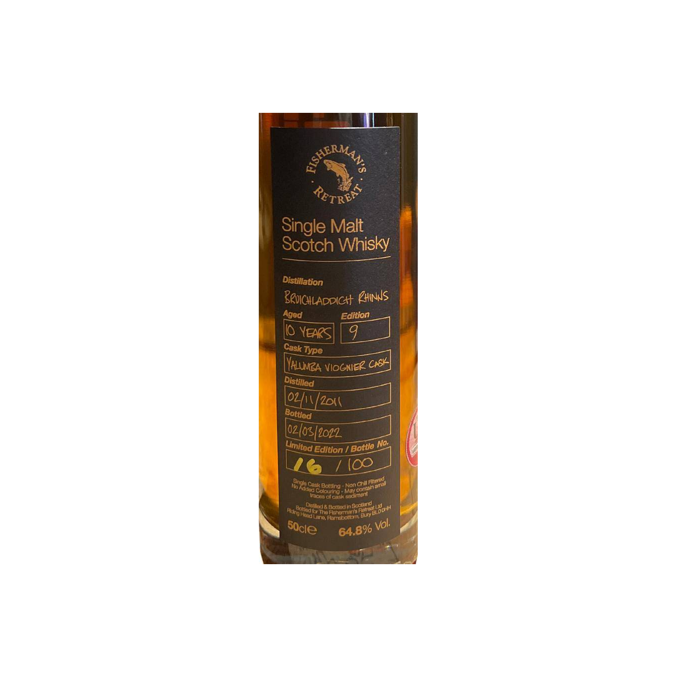 Bruichladdich 2011 10 Years Single Malt Whisky 2