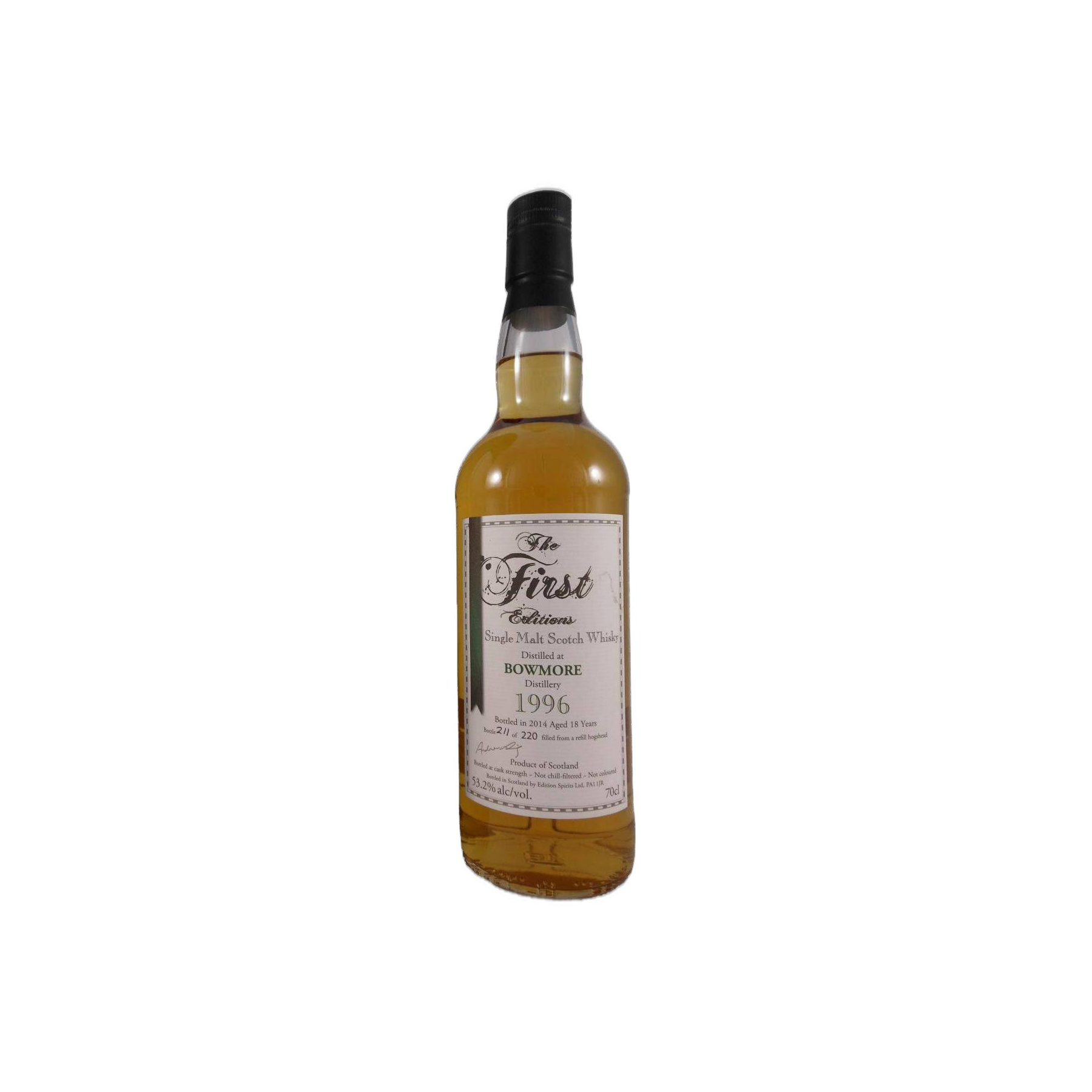 Bowmore The First Editions 1996 18 Years Single Malt Whisky