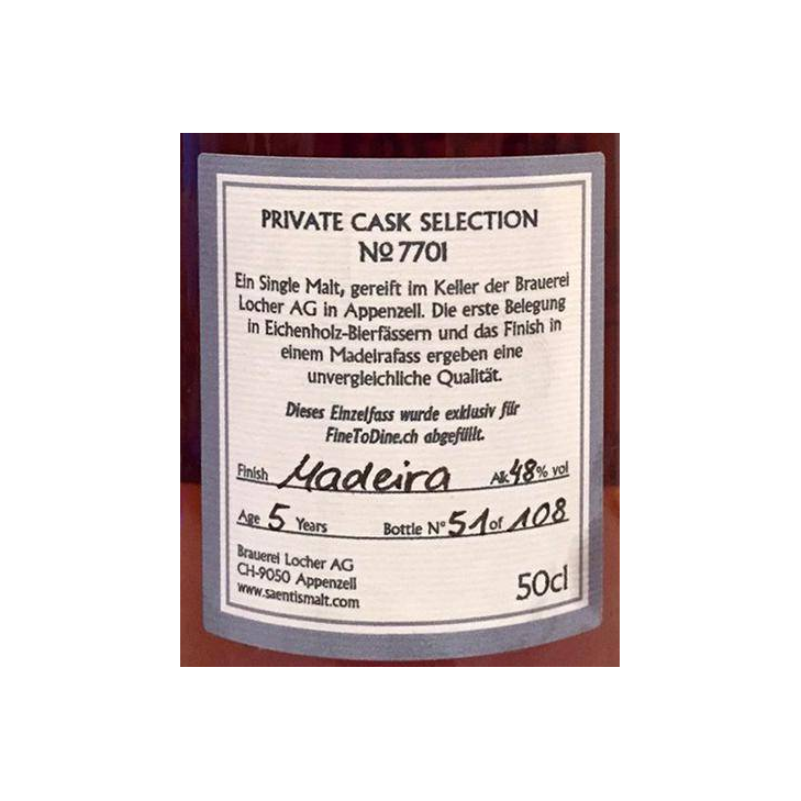 Säntis Malt 5 Years Single Malt Whisky 2