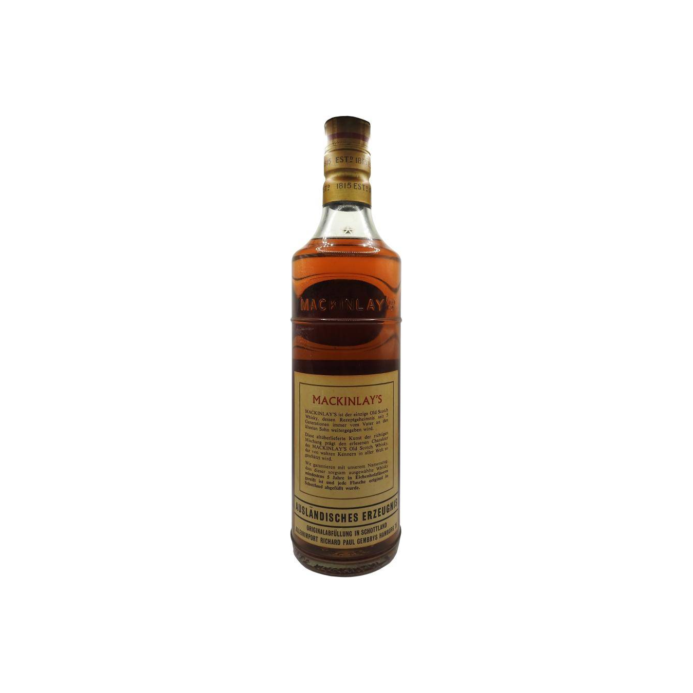 Mackinlay's 05-year-old 2