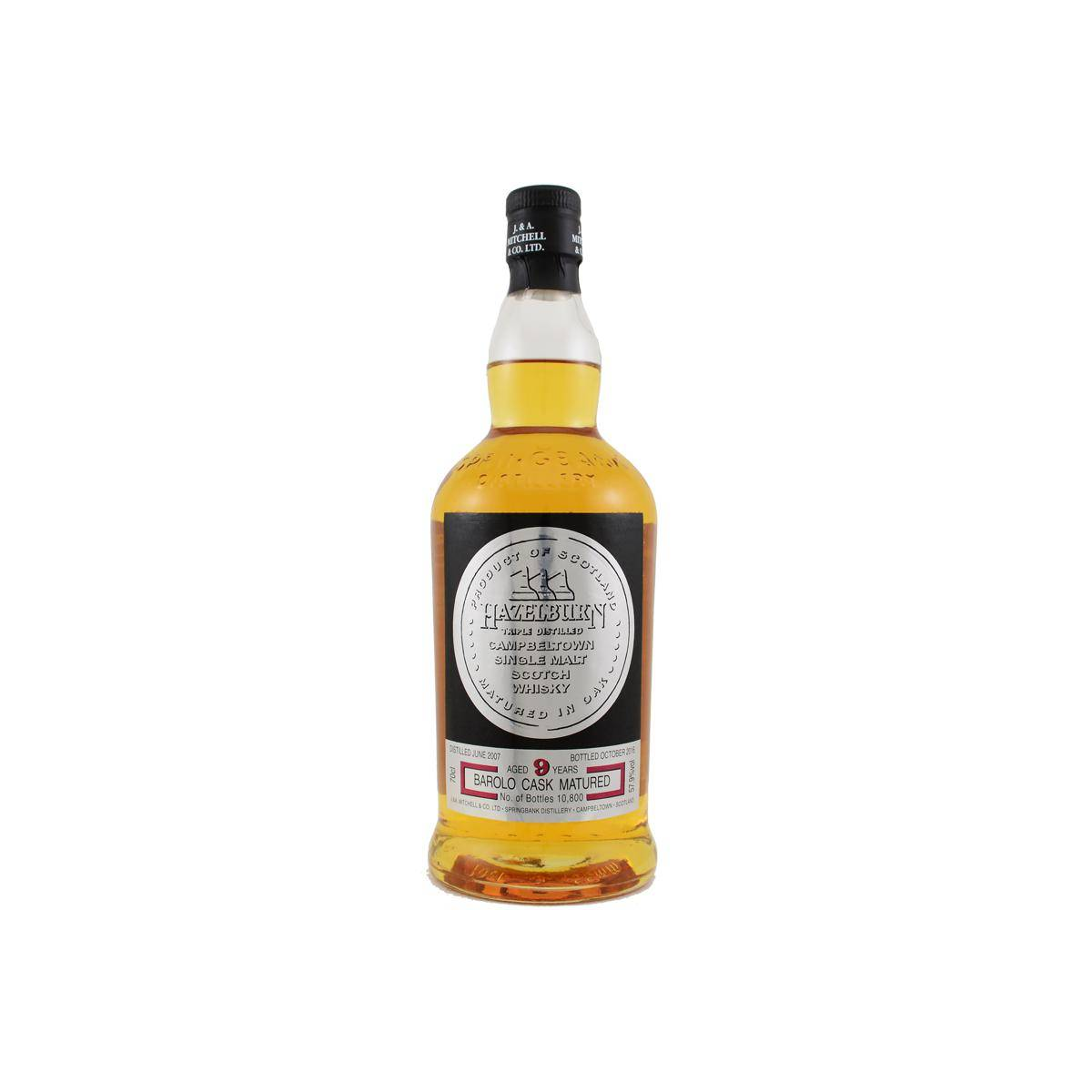 Hazelburn 2007 9 Years Single Malt Whisky