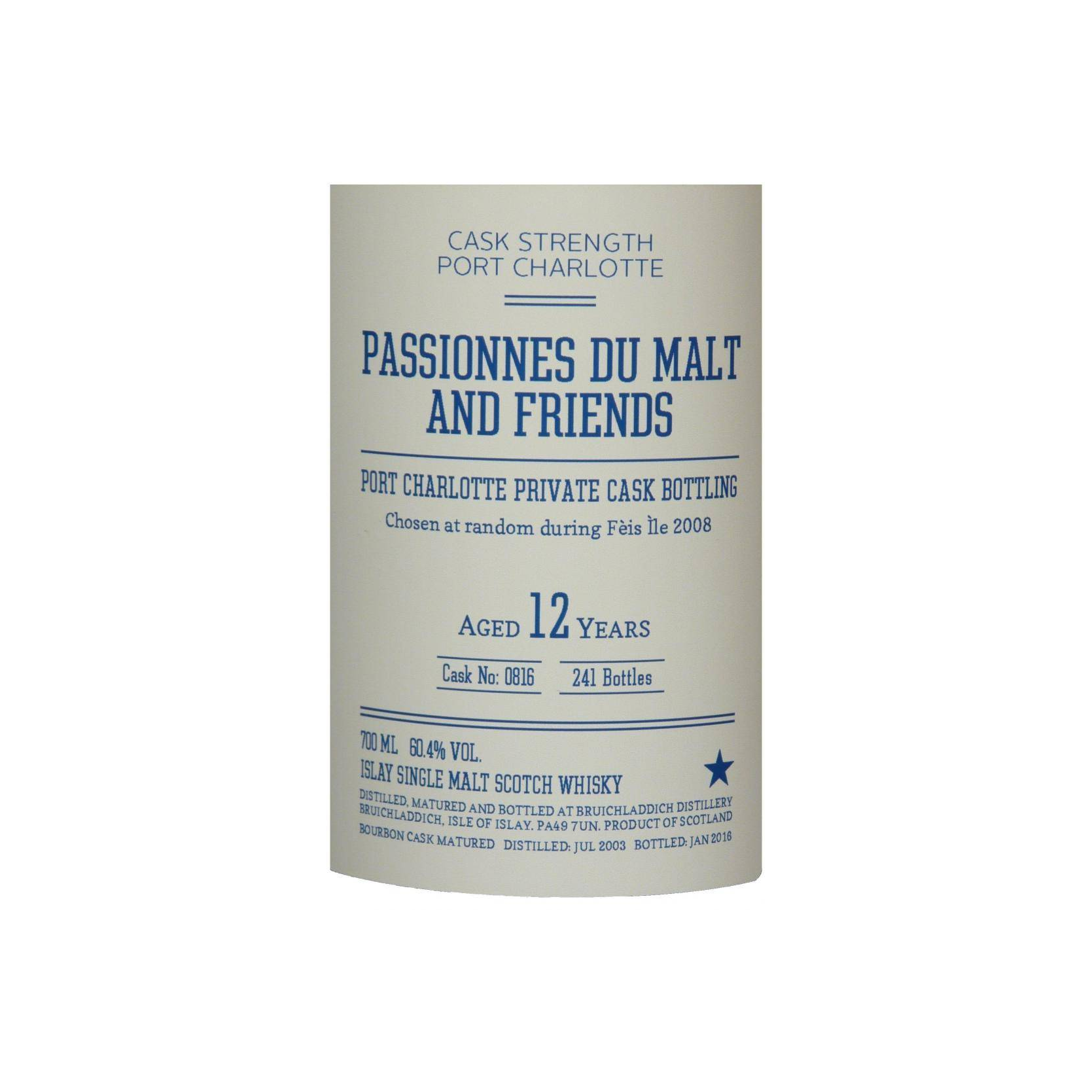 Port Charlotte 2003 12 Years Single Malt Whisky 2