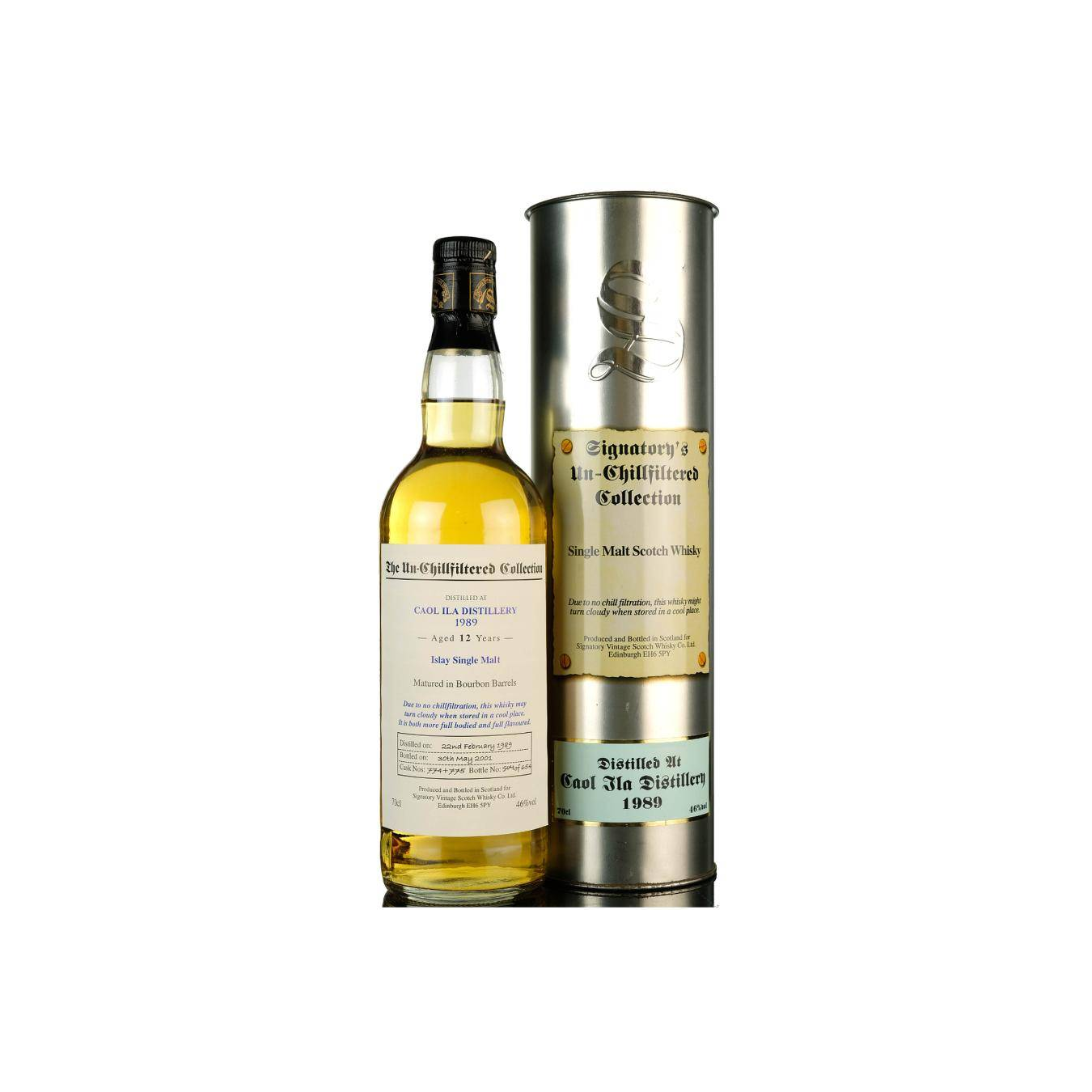 Caol Ila The Un-Chillfiltered Collection 1989 12 Years Single Malt Whisky