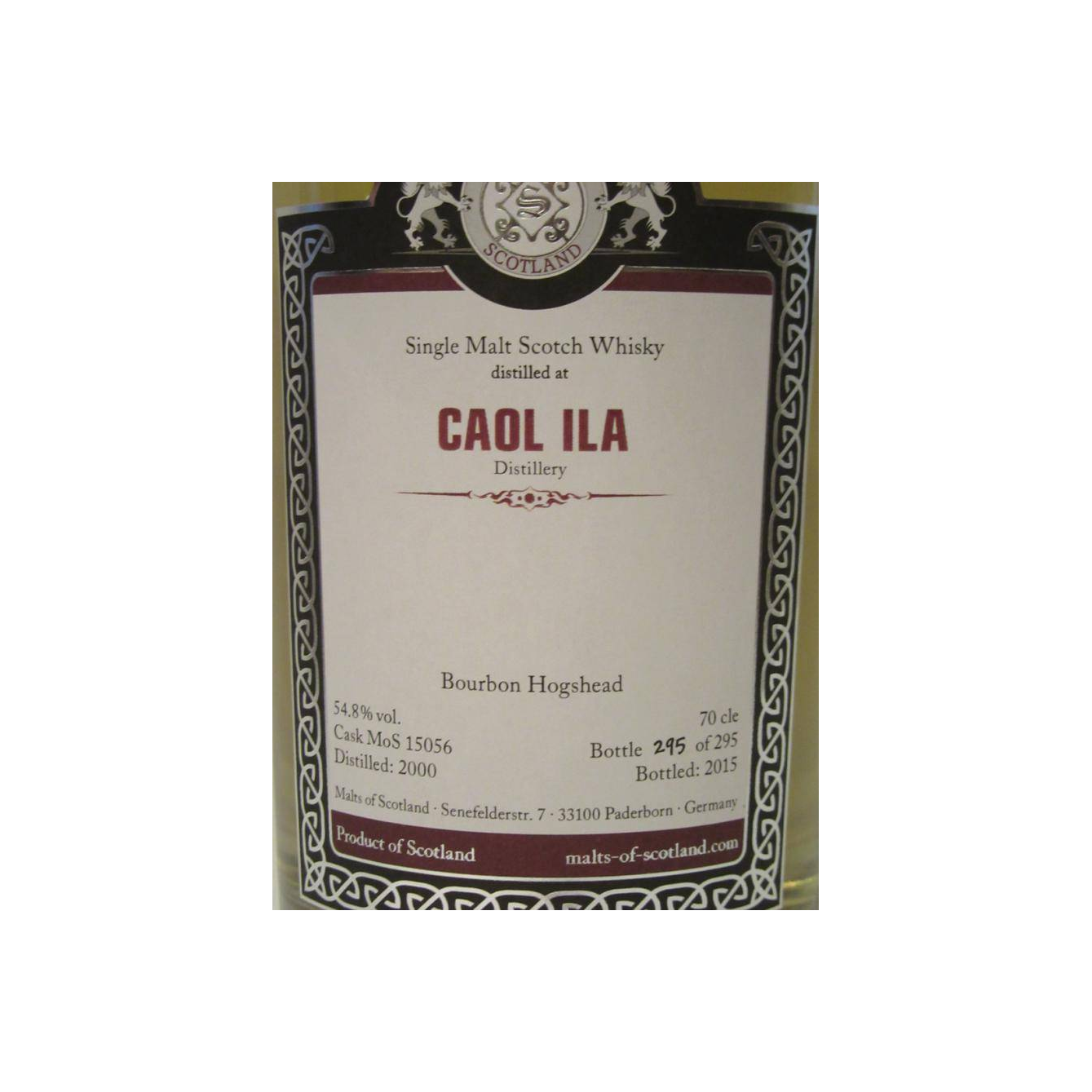 Caol Ila 2000 15 Years Single Malt Whisky 2