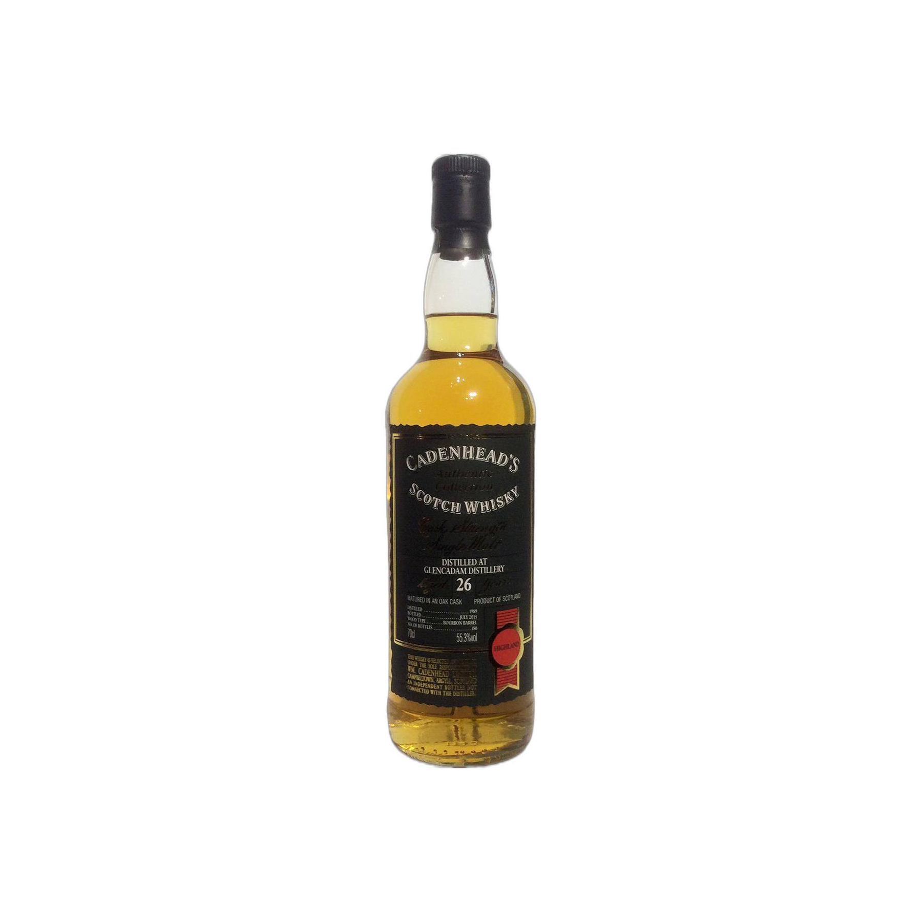 Glencadam Authentic Collection 1989 26 Years Single Malt Whisky
