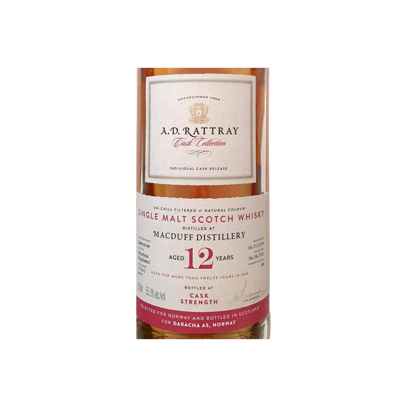 Macduff 2009 12 Years Single Malt Whisky