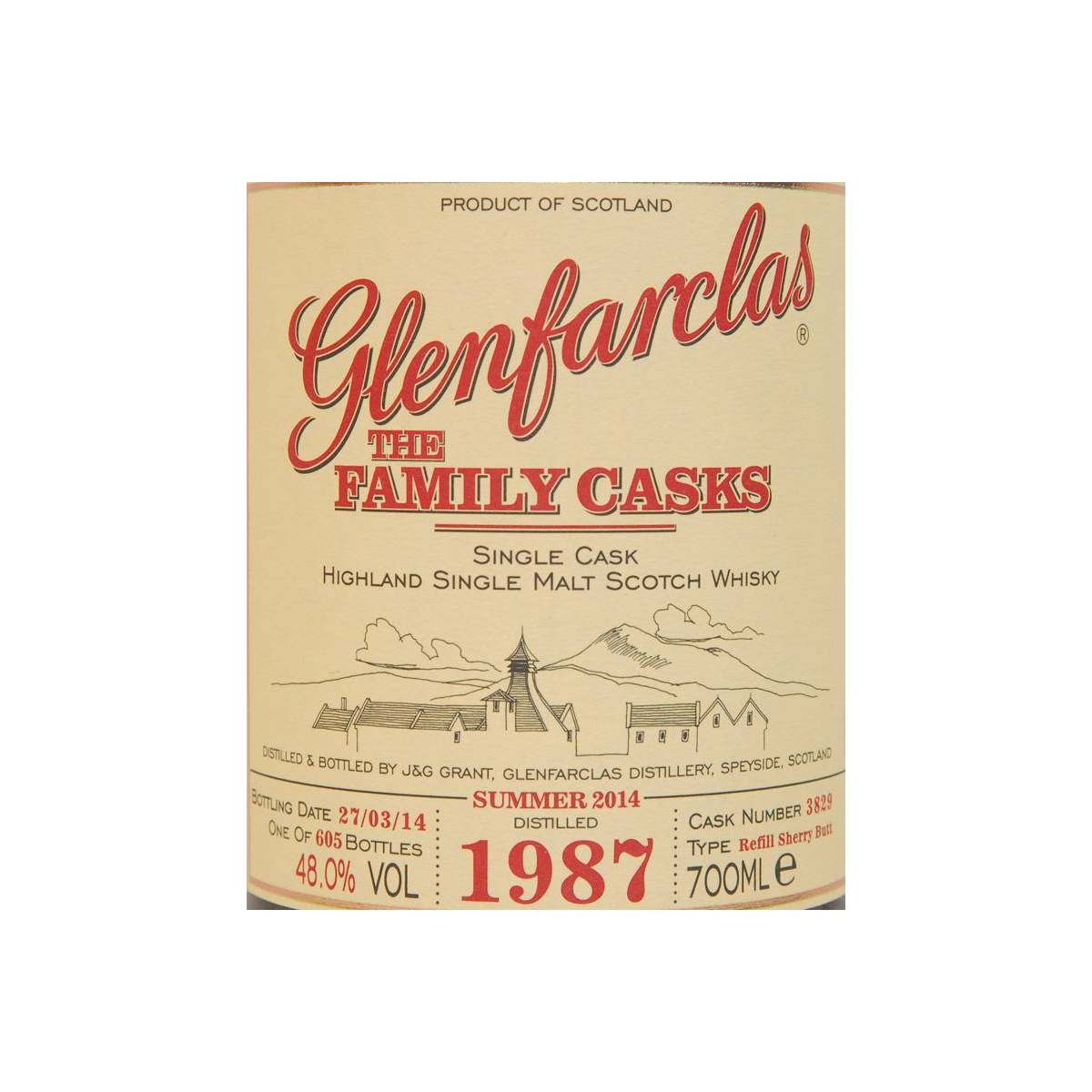 Glenfarclas 1987 27 Years Single Malt Whisky 2