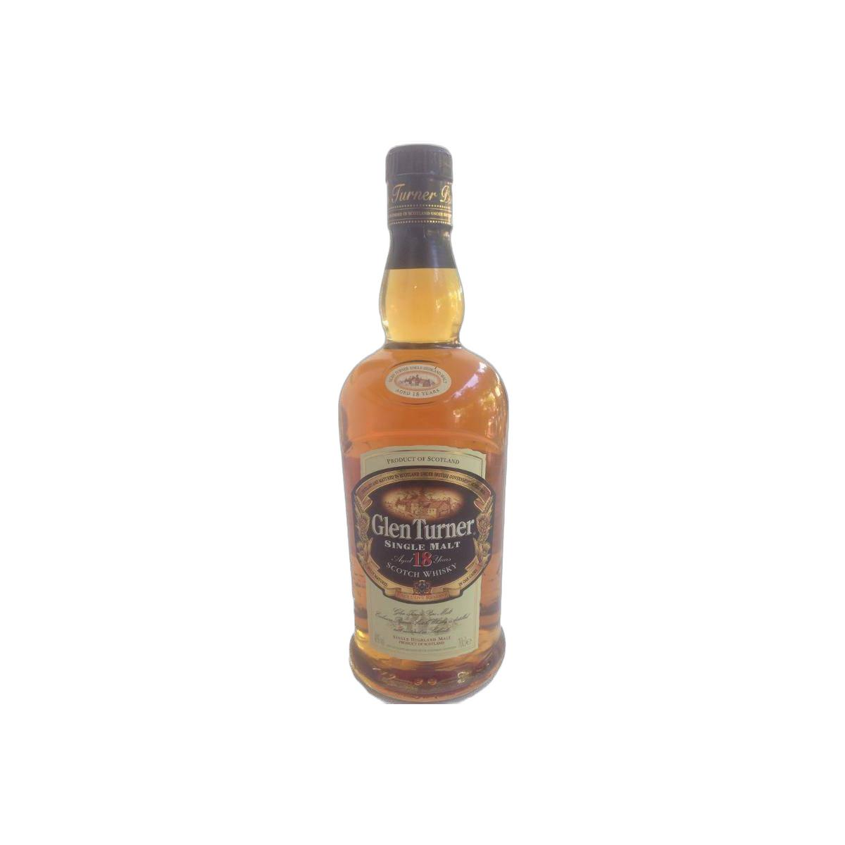 Glen Turner 18 Years Single Malt Whisky