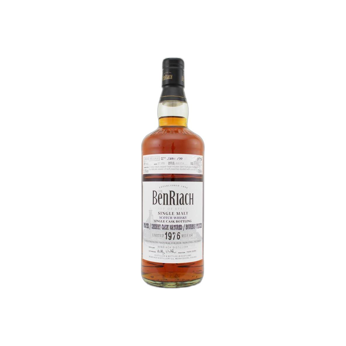 BenRiach 1976 37 Years Single Malt Whisky