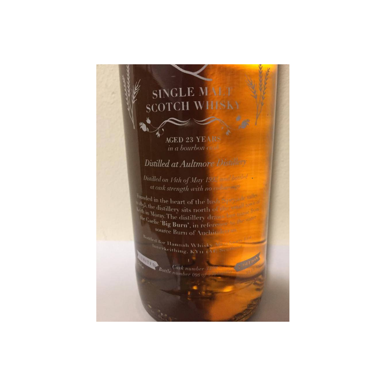 Aultmore 1992 23 Years Single Malt Whisky 2
