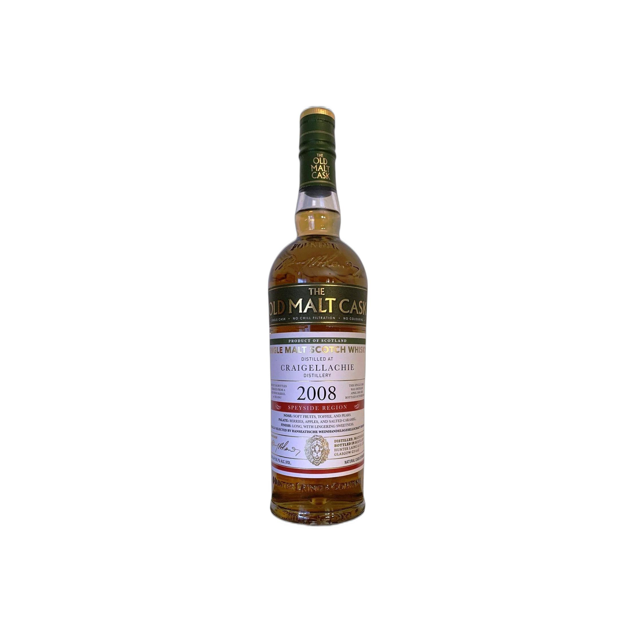 Craigellachie Old Malt Cask 2008 13 Years Single Malt Whisky