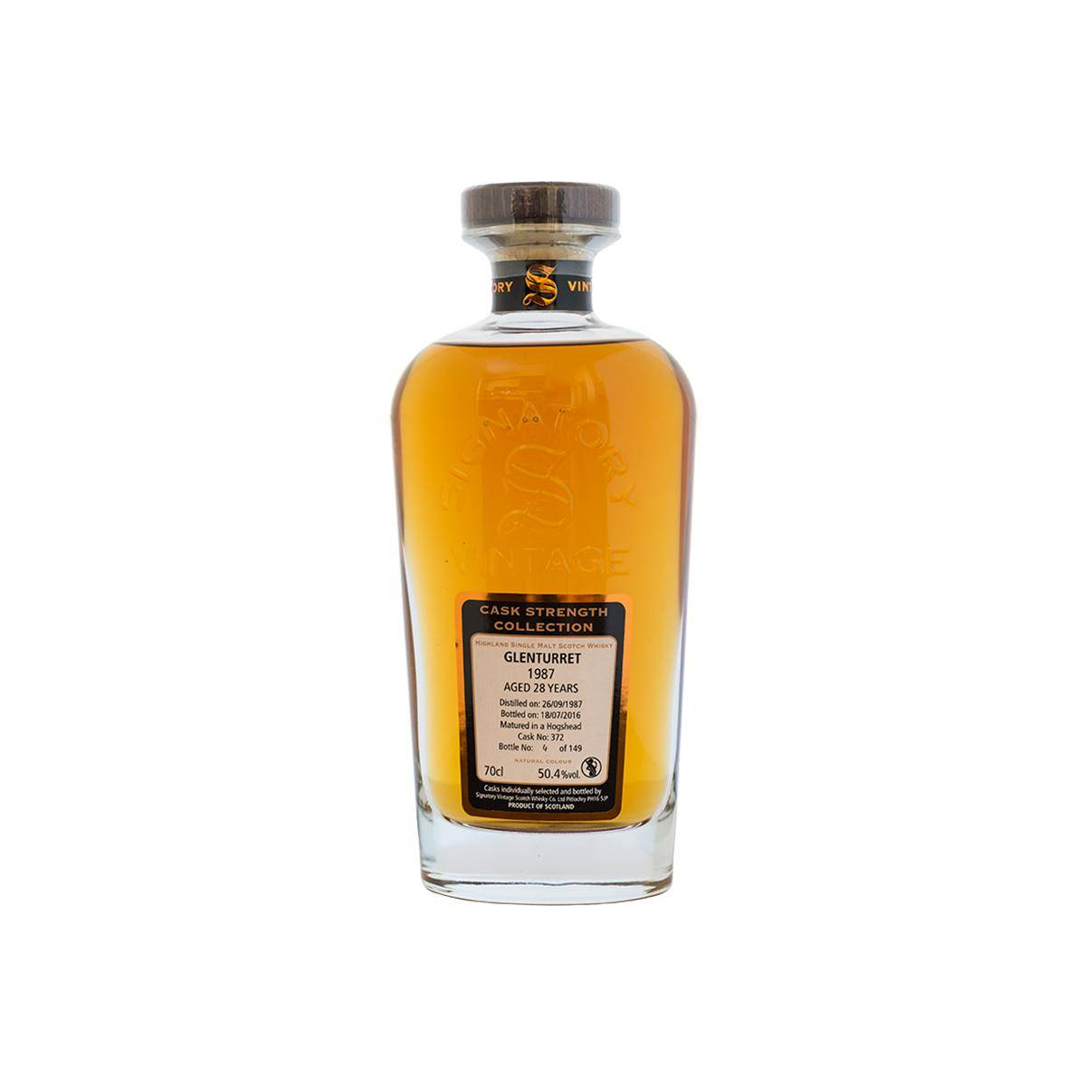 The Glenturret Cask Strength Collection 1987 28 Years Single Malt Whisky
