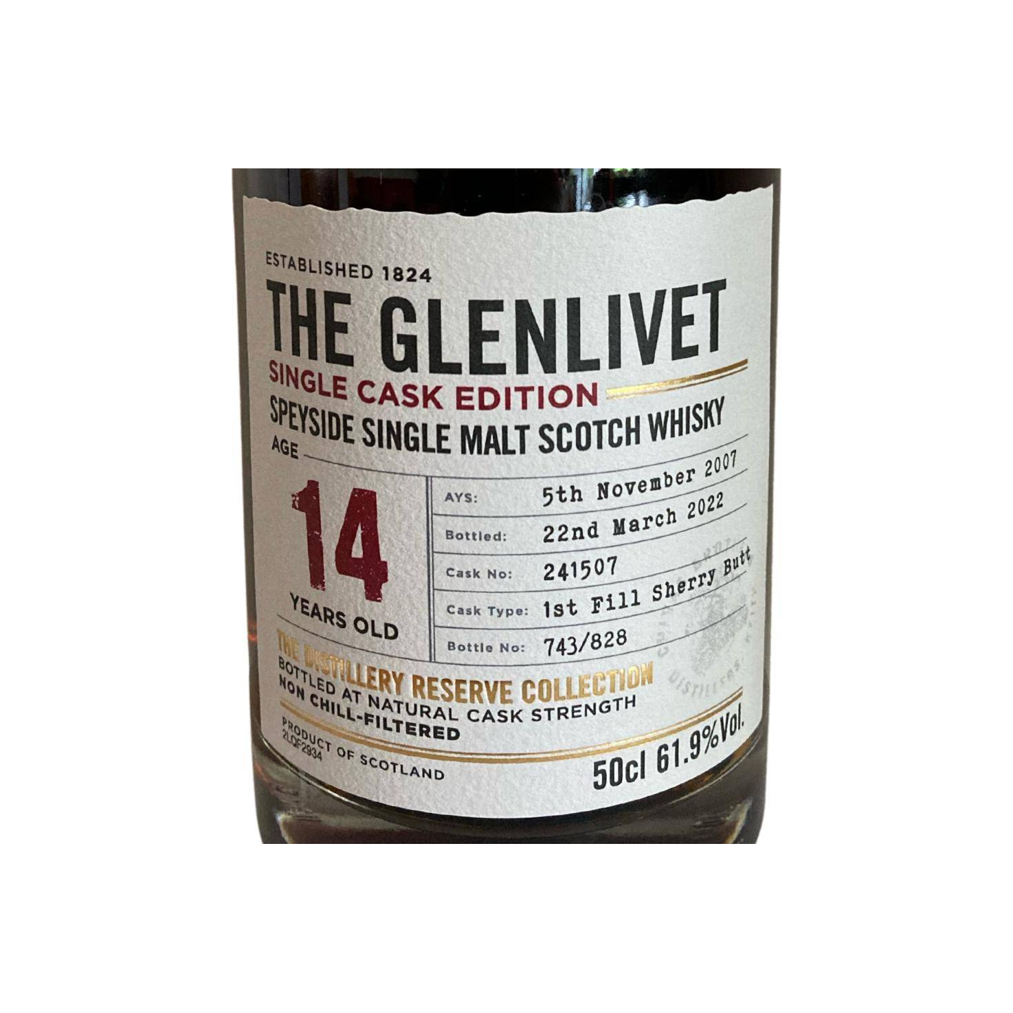 The Glenlivet 2007 14 Years Single Malt Whisky 2