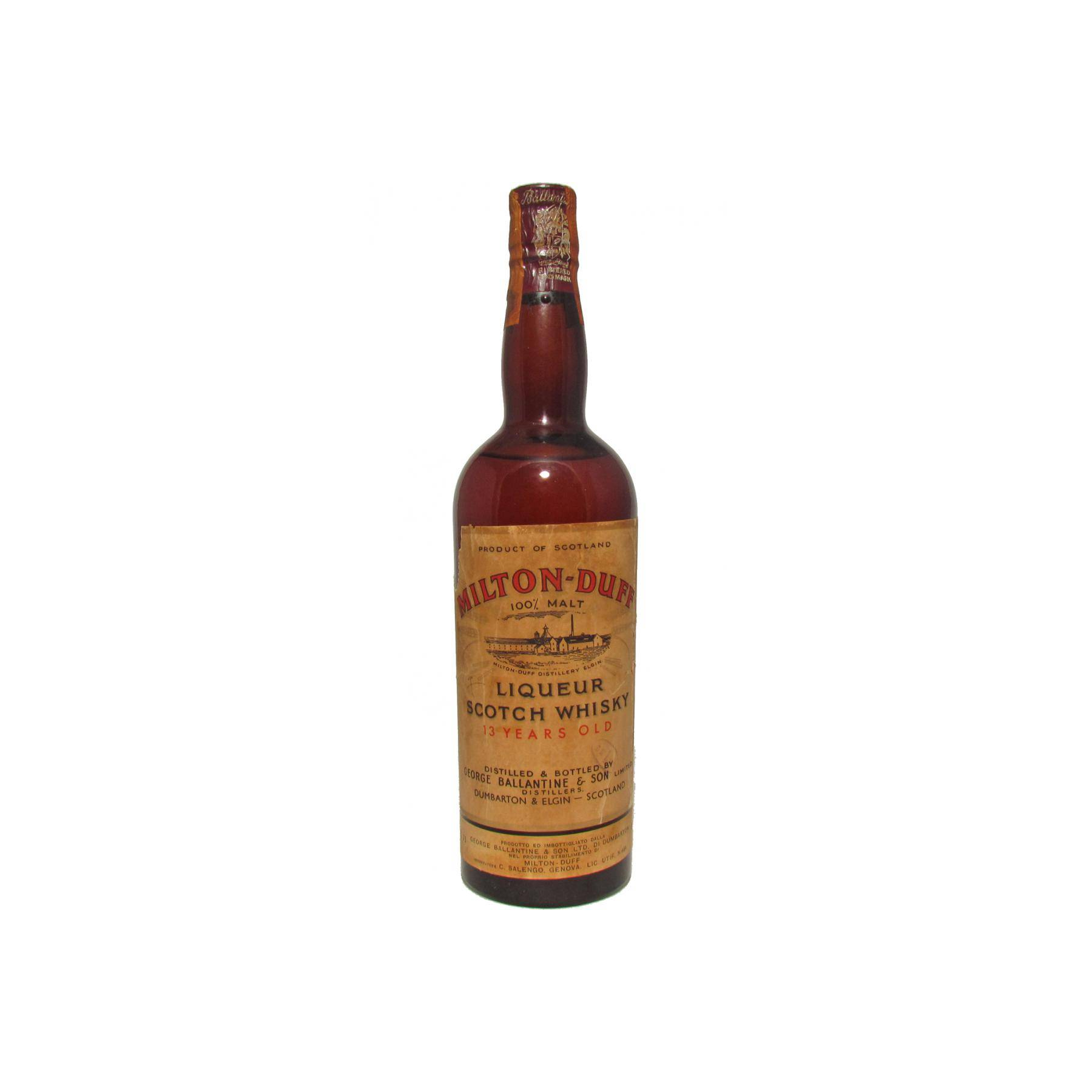 Miltonduff 13 Years Single Malt Whisky