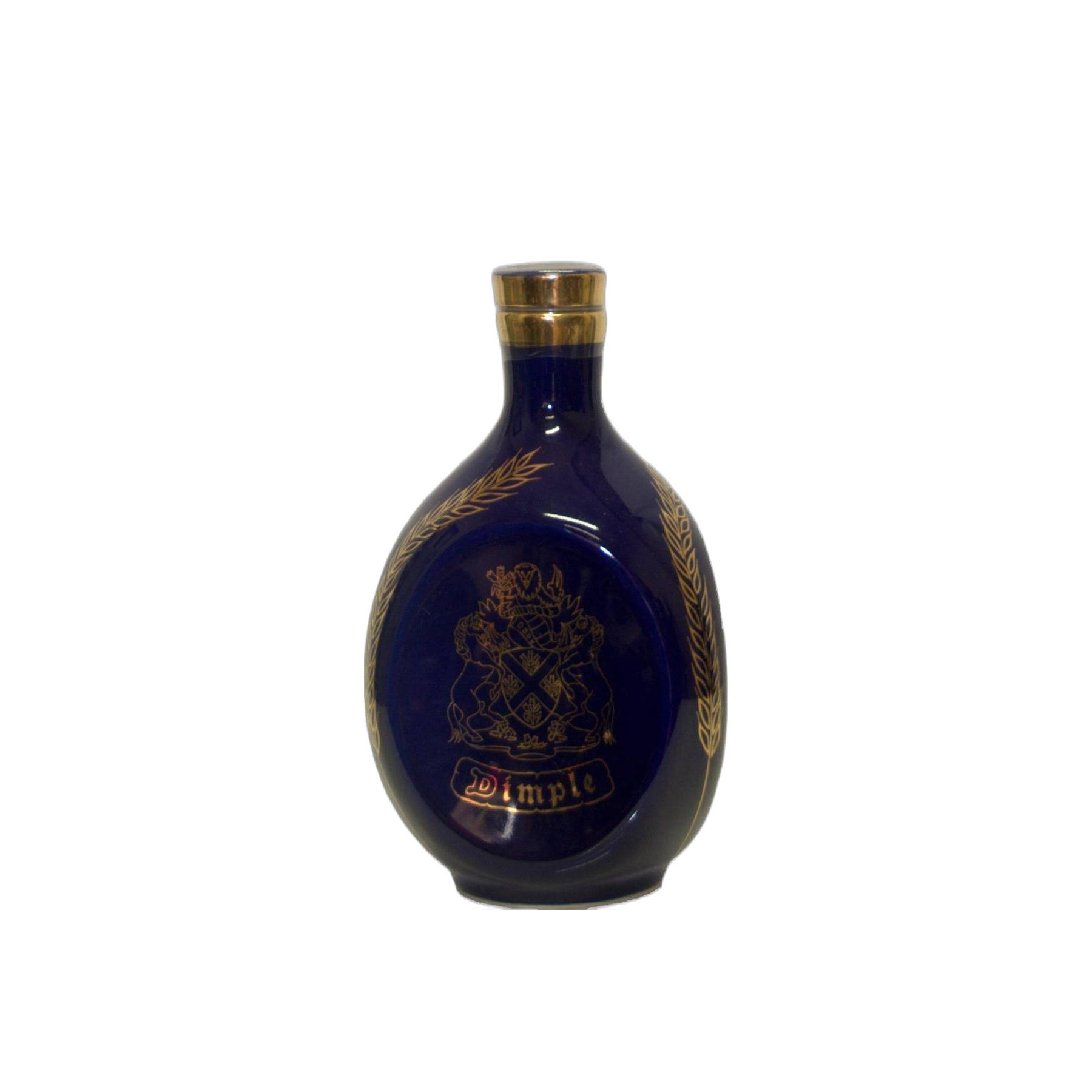 Dimple Blue Decanter 2