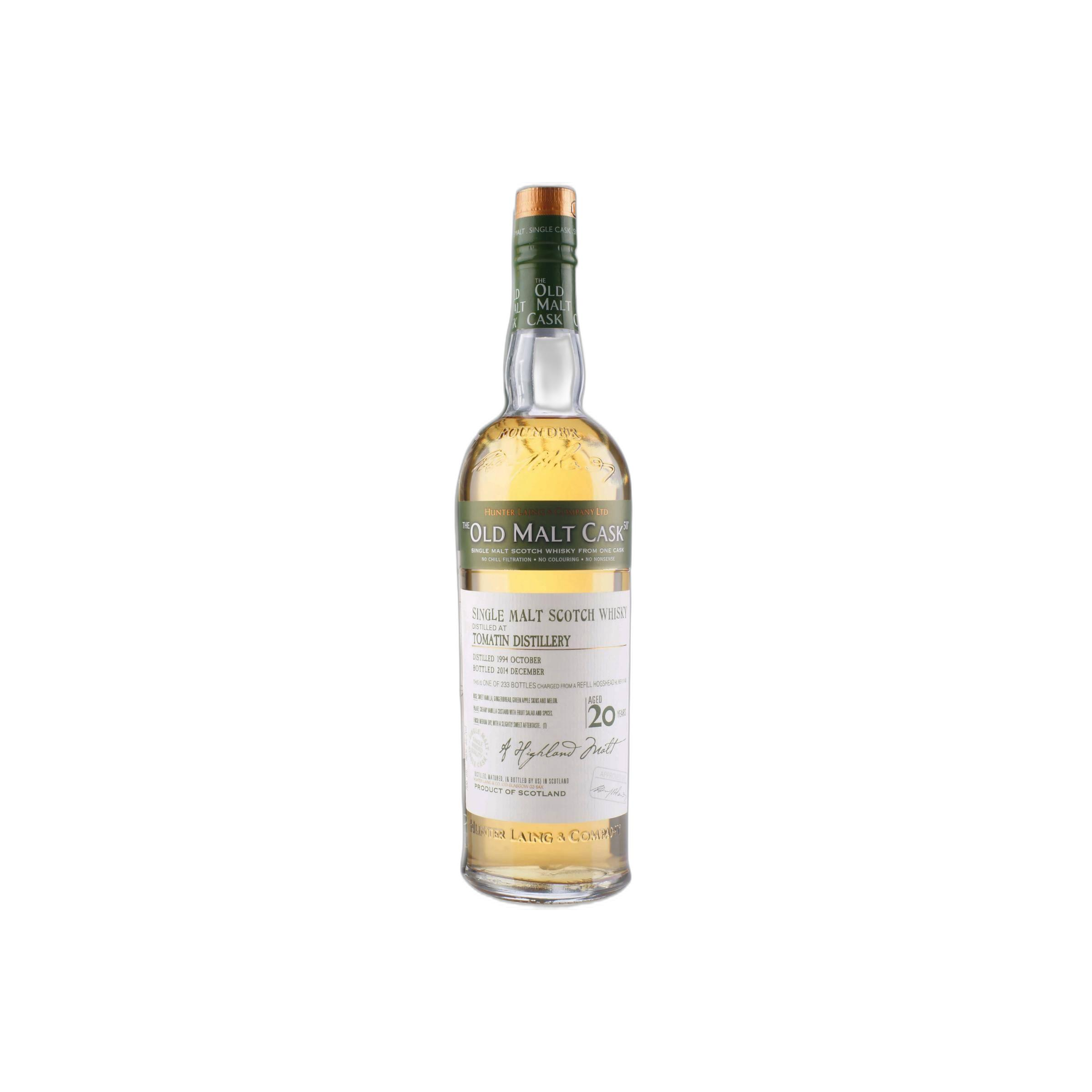Tomatin Old Malt Cask 1994 20 Years Single Malt Whisky