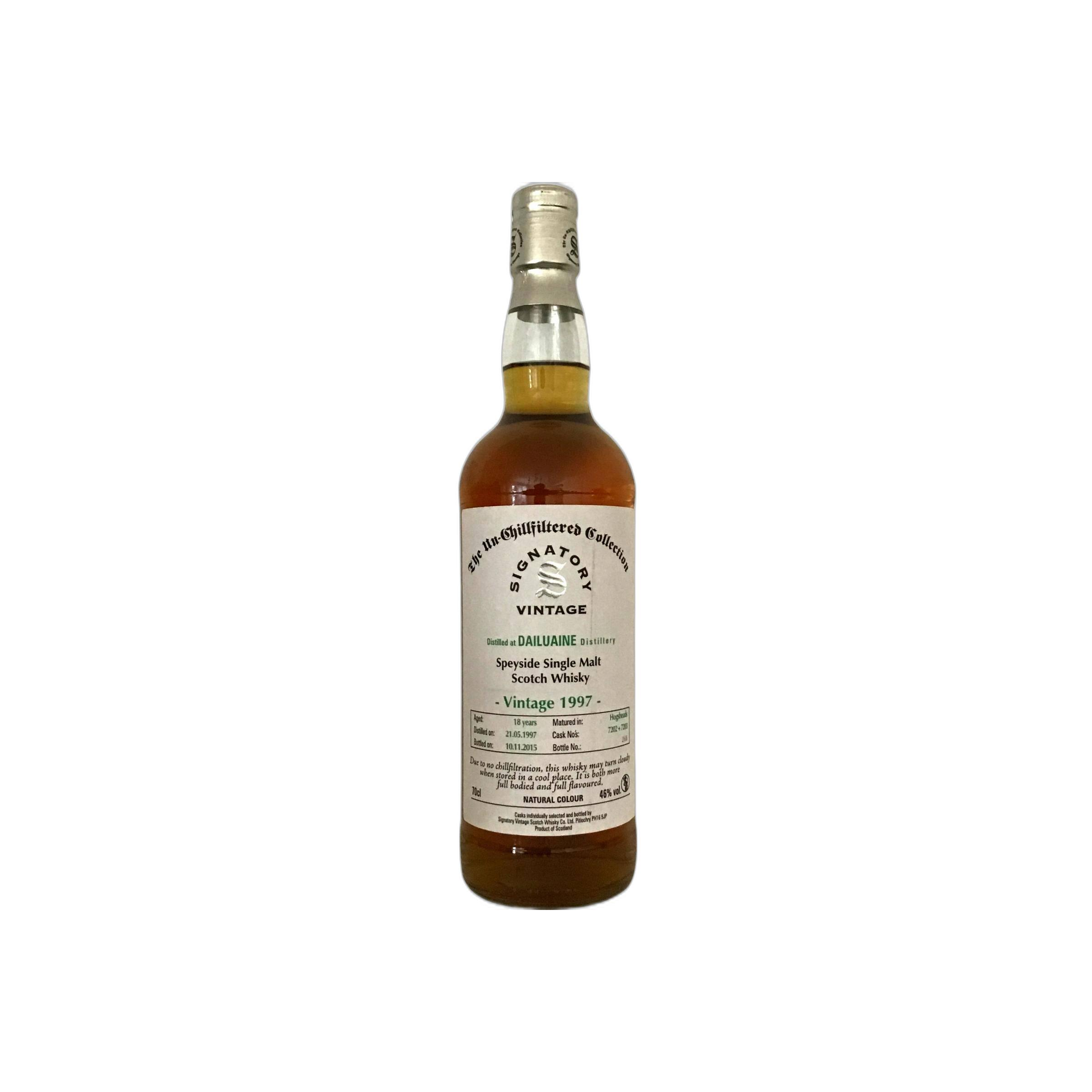 Dailuaine The Un-Chillfiltered Collection 1997 18 Years Single Malt Whisky