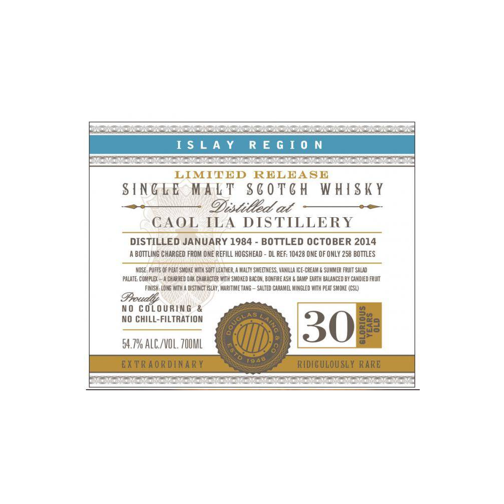 Caol Ila 1984 30 Years Single Malt Whisky 2
