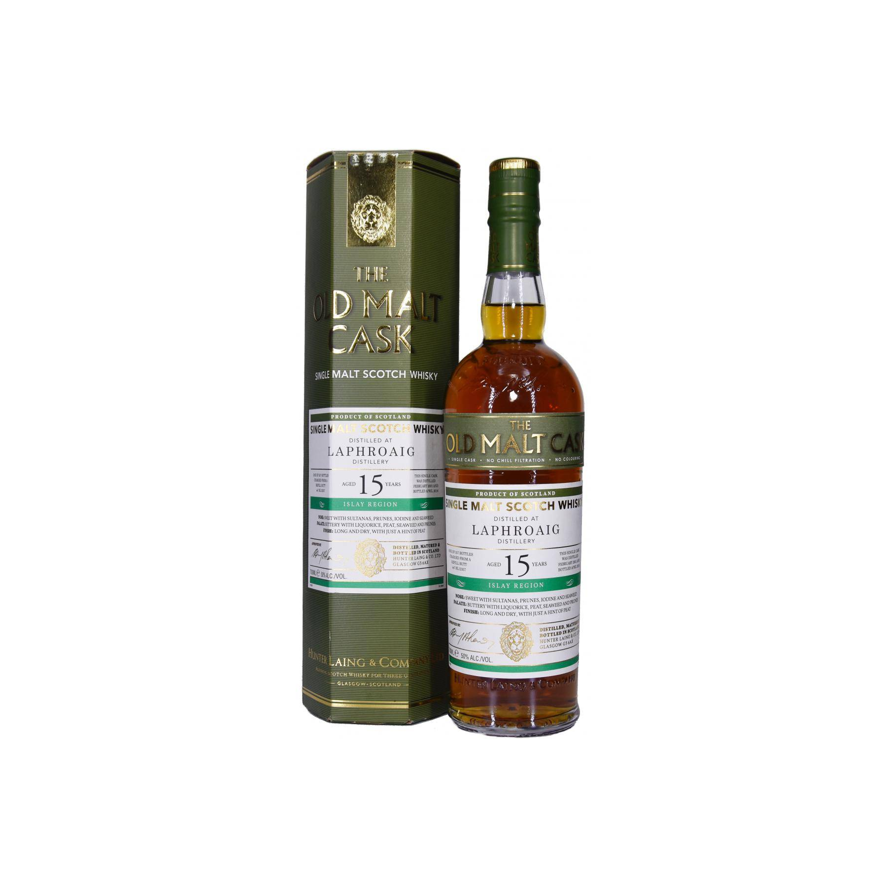 Laphroaig Old Malt Cask 2001 15 Years Single Malt Whisky 2