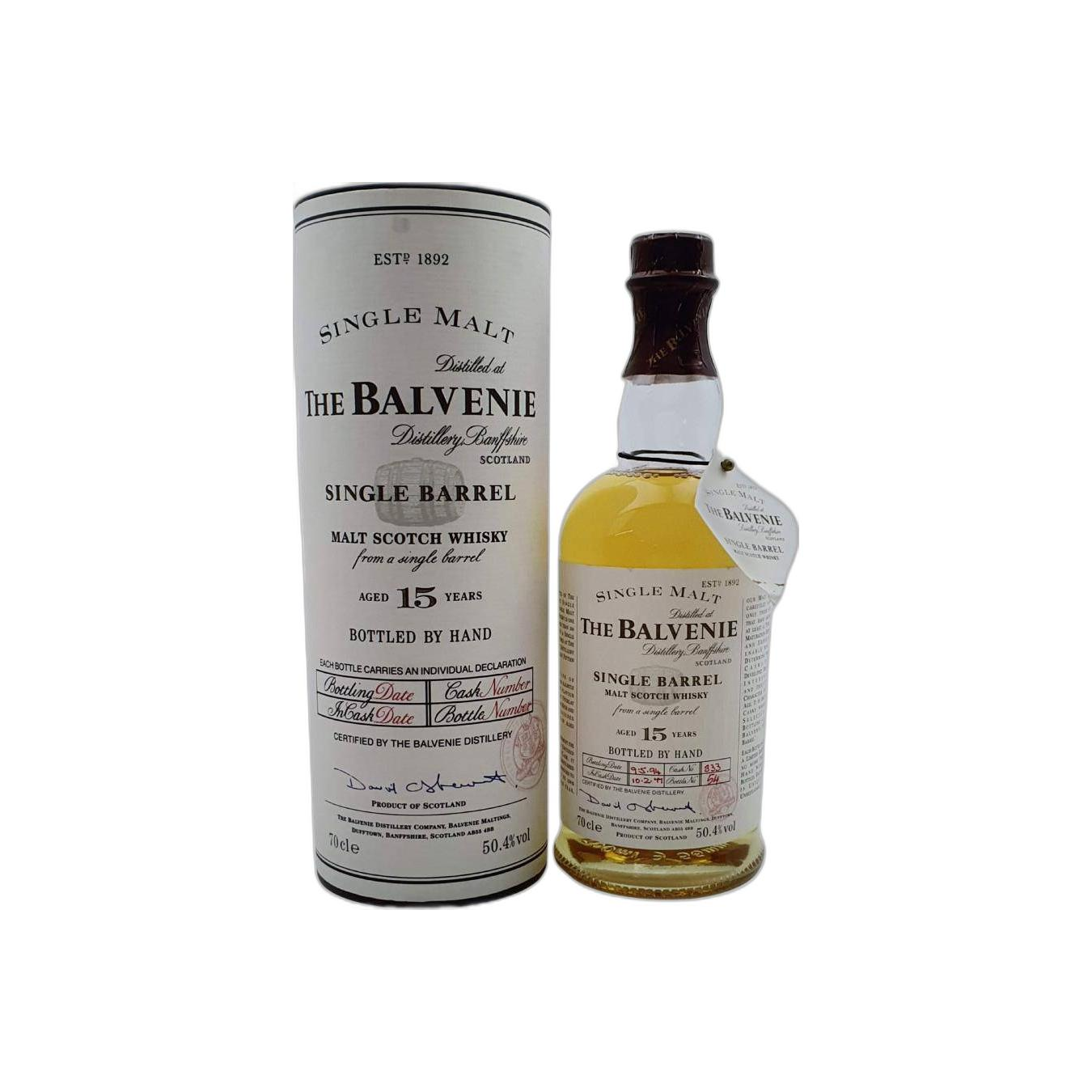 The Balvenie Single Cask 1977 15 Years Single Malt Whisky