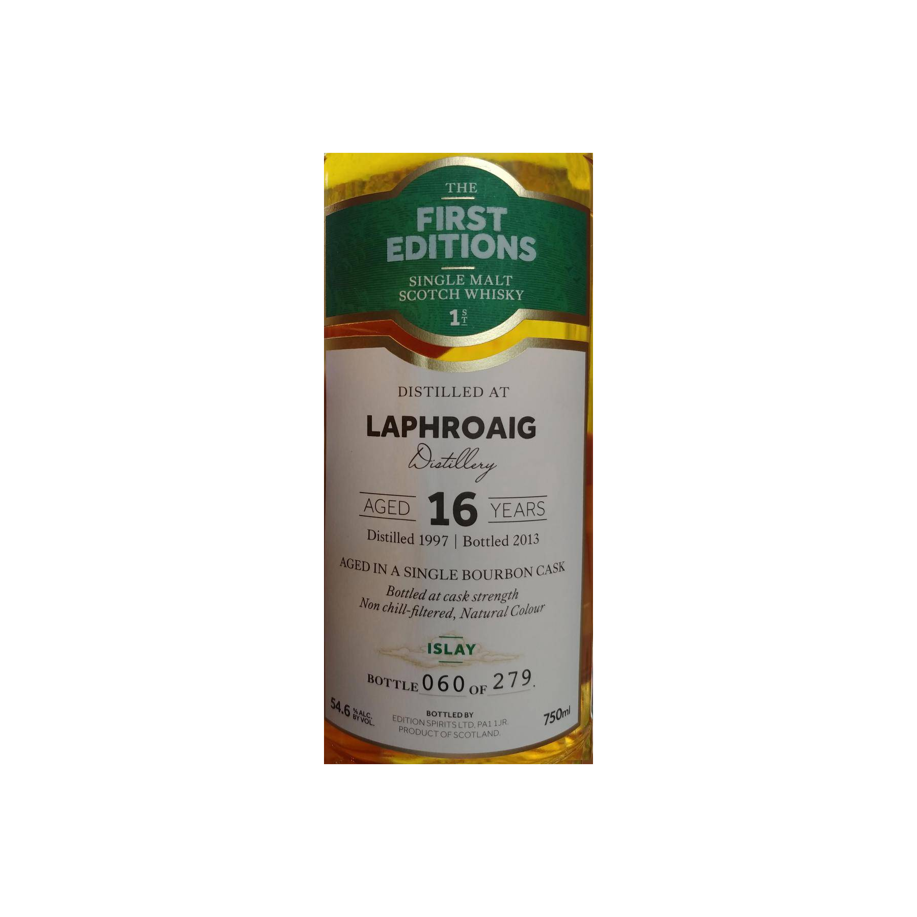 Laphroaig The First Editions 1997 16 Years Single Malt Whisky 2