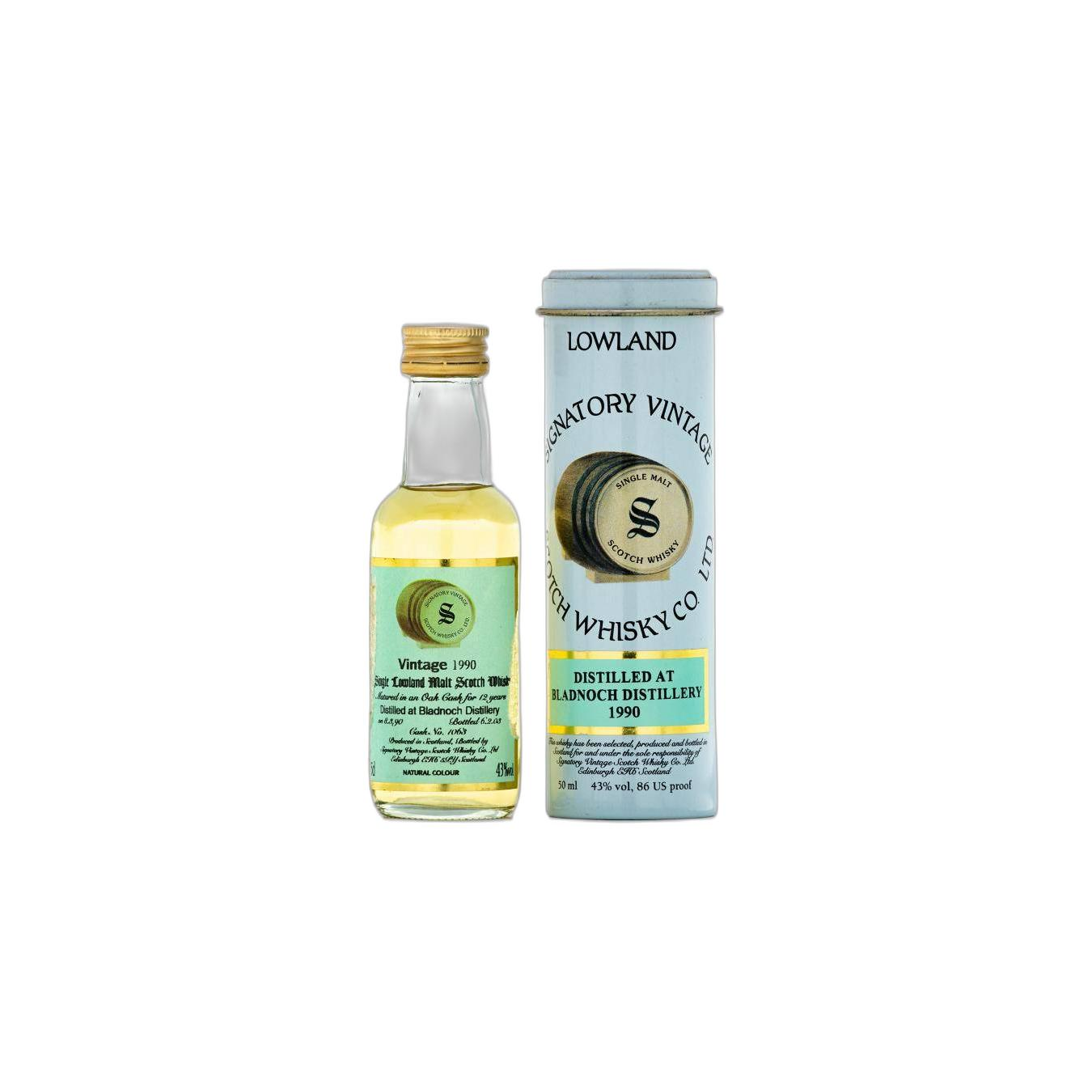 Bladnoch 1990 12 Years Single Malt Whisky 3
