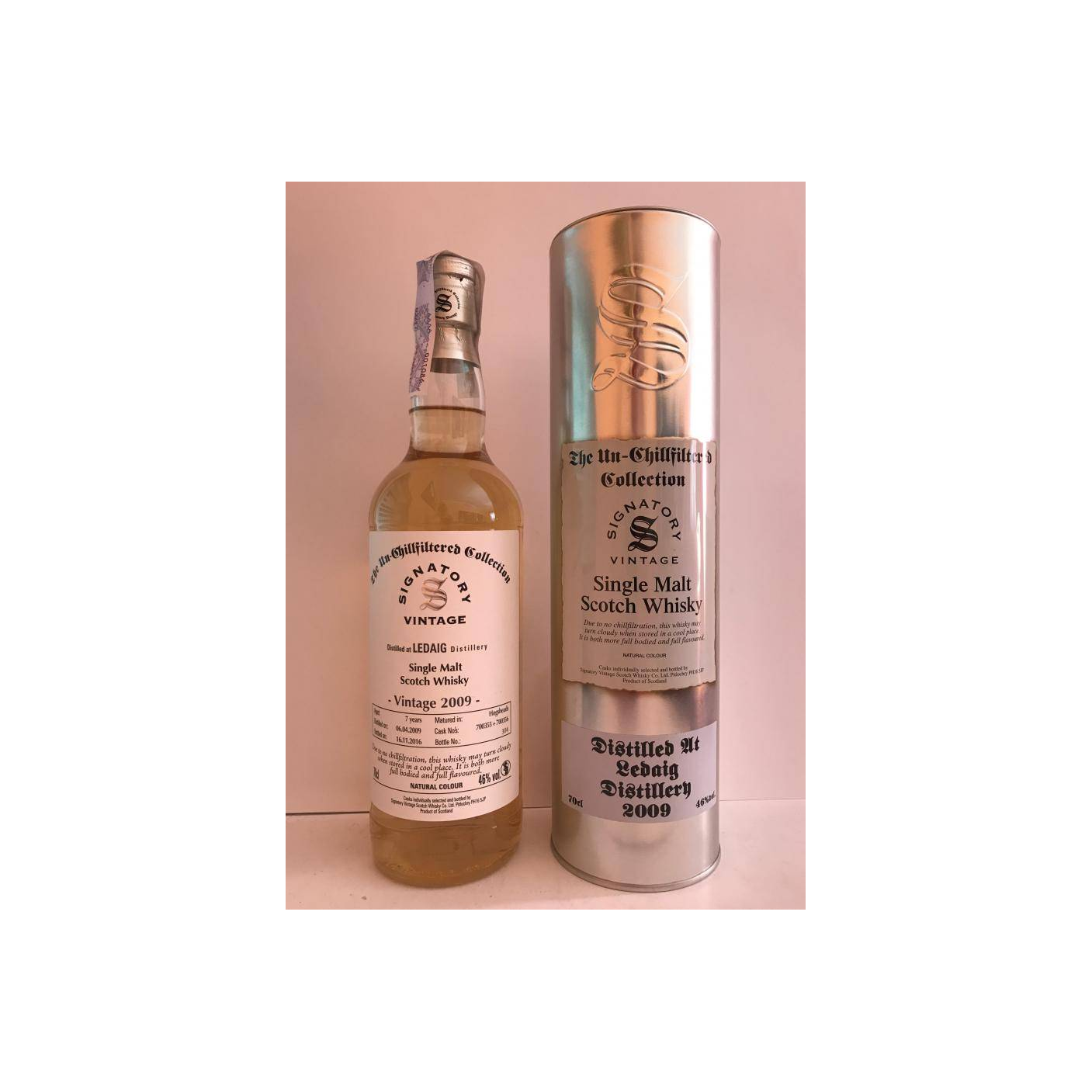 Tobermory The Un-Chillfiltered Collection 2009 7 Years Single Malt Whisky 2