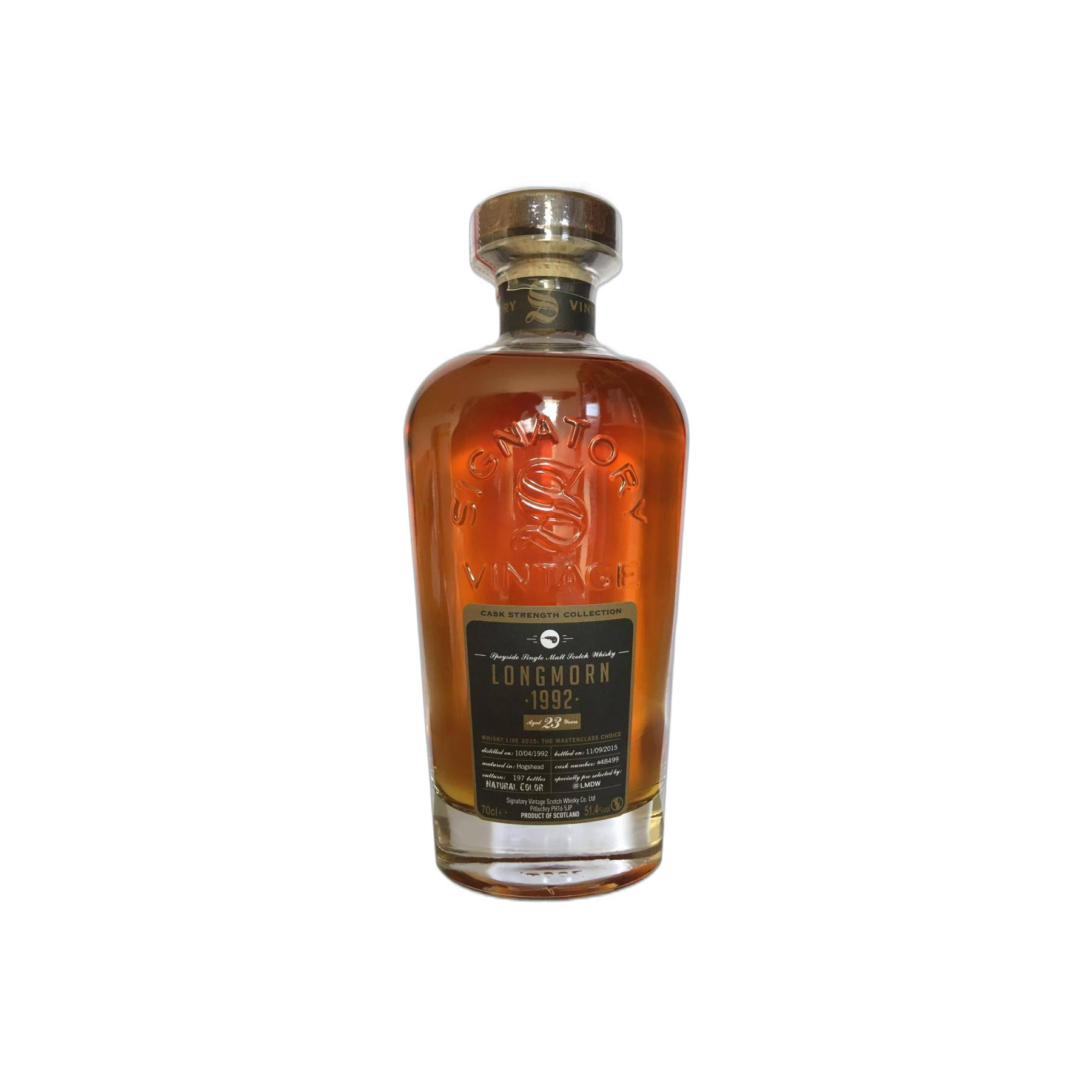 Longmorn Cask Strength Collection 1992 23 Years Single Malt Whisky