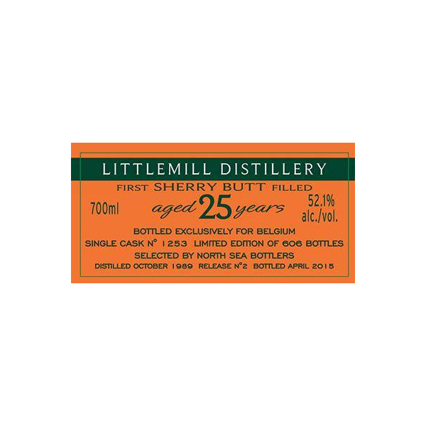 Littlemill Finest Collection 1989 25 Years Single Malt Whisky 2