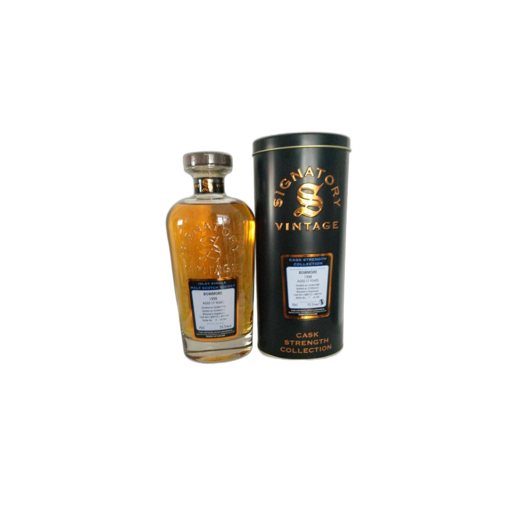 Bowmore Cask Strength Collection 1998 17 Years Single Malt Whisky 2