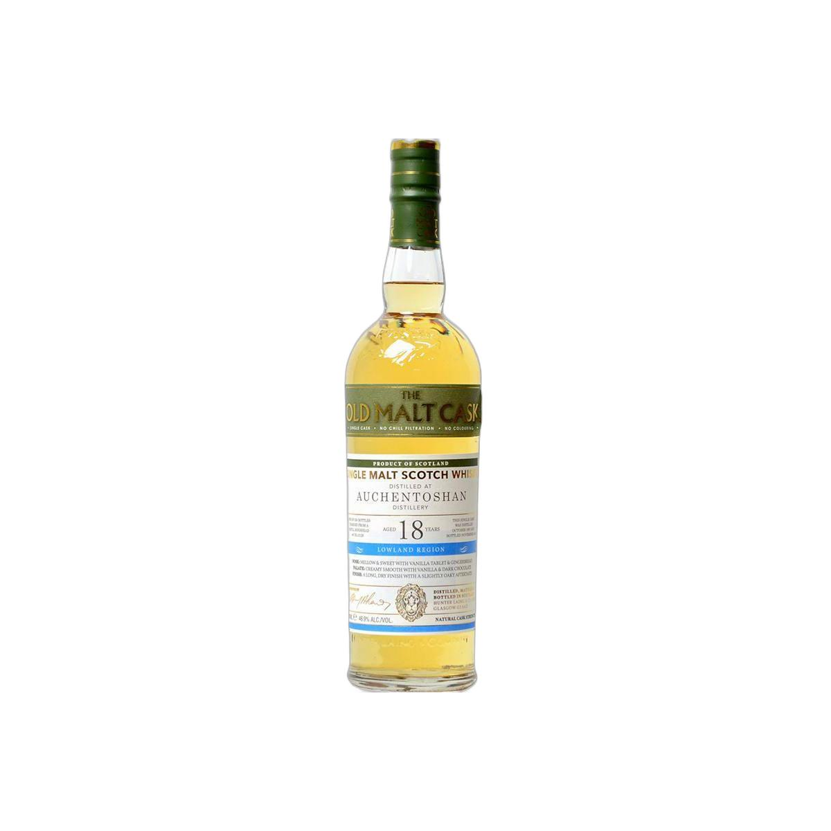 Auchentoshan Old Malt Cask 1997 18 Years Single Malt Whisky