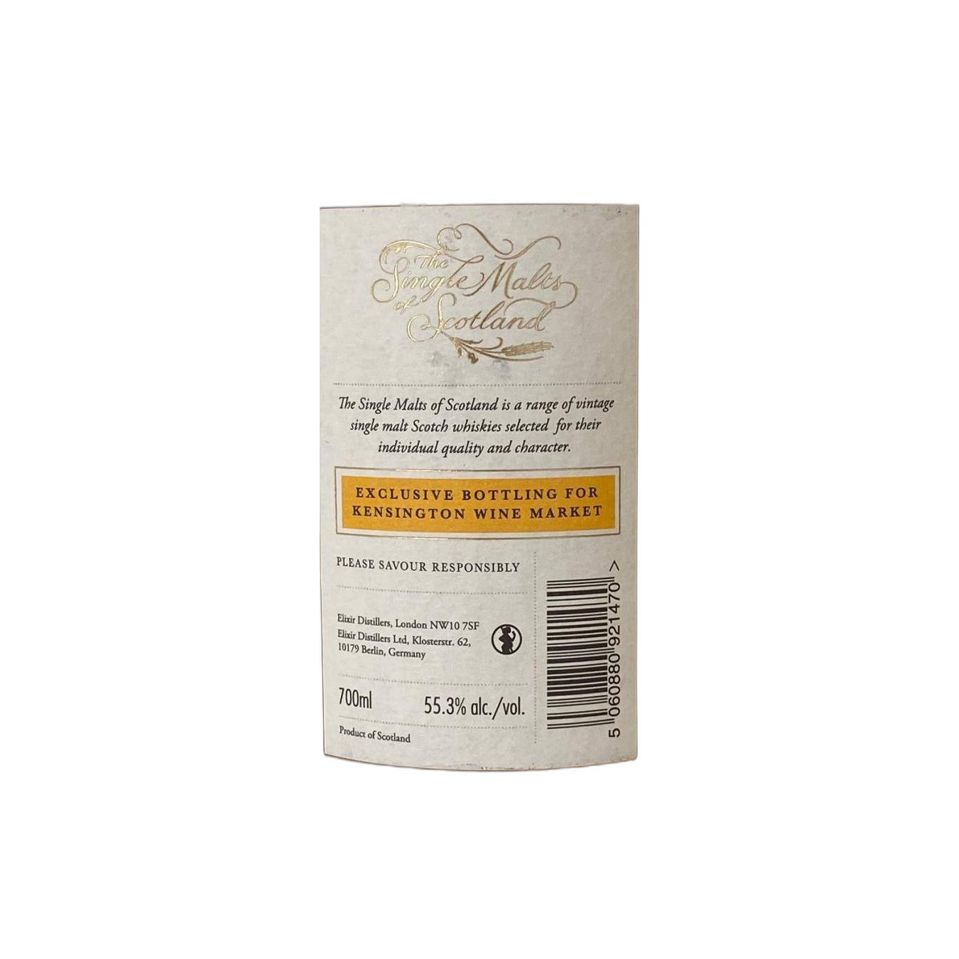 Mannochmore The Single Malts of Scotland 2008 13 Years Single Malt Whisky 2