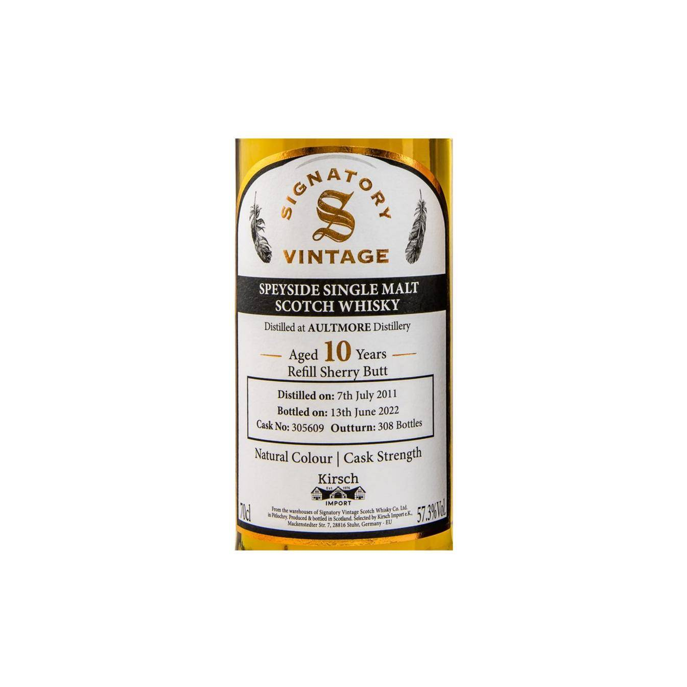 Aultmore 2011 10 Years Single Malt Whisky 2