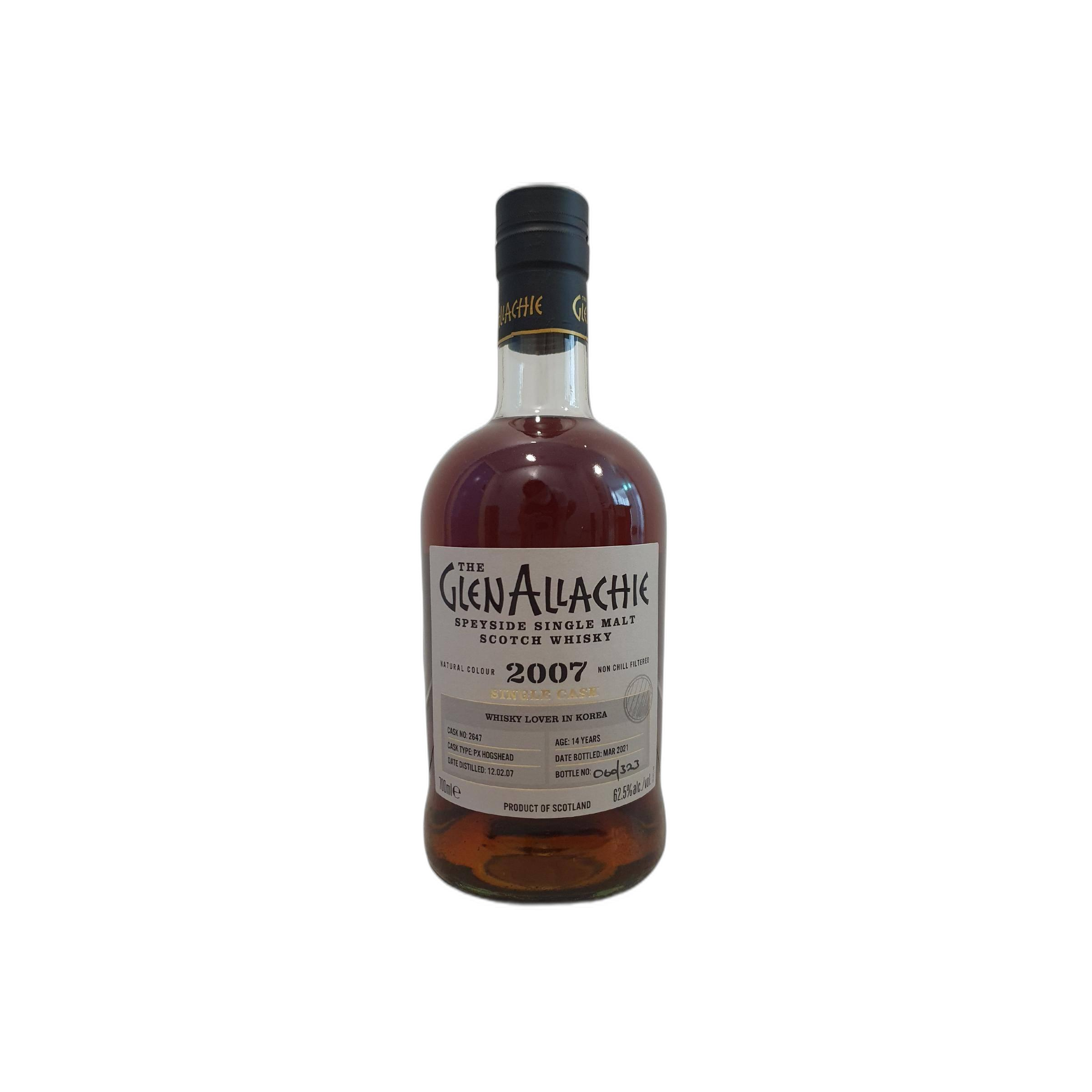 The GlenAllachie Single Cask 2007 14 Years Single Malt Whisky
