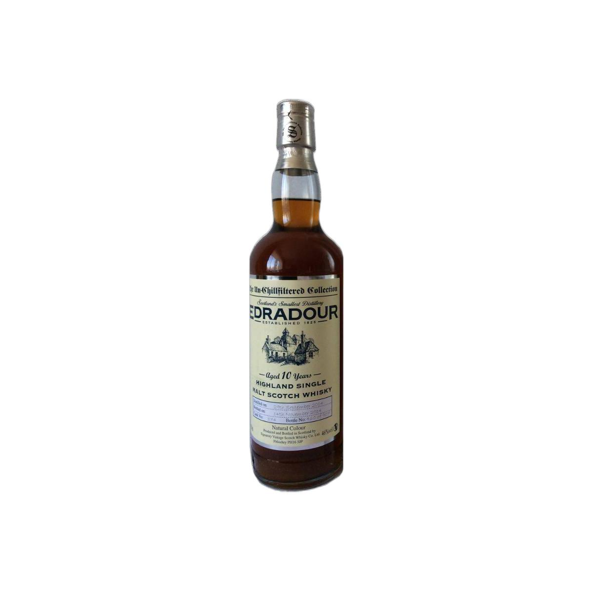Edradour The Un-Chillfiltered Collection 2004 10 Years Single Malt Whisky